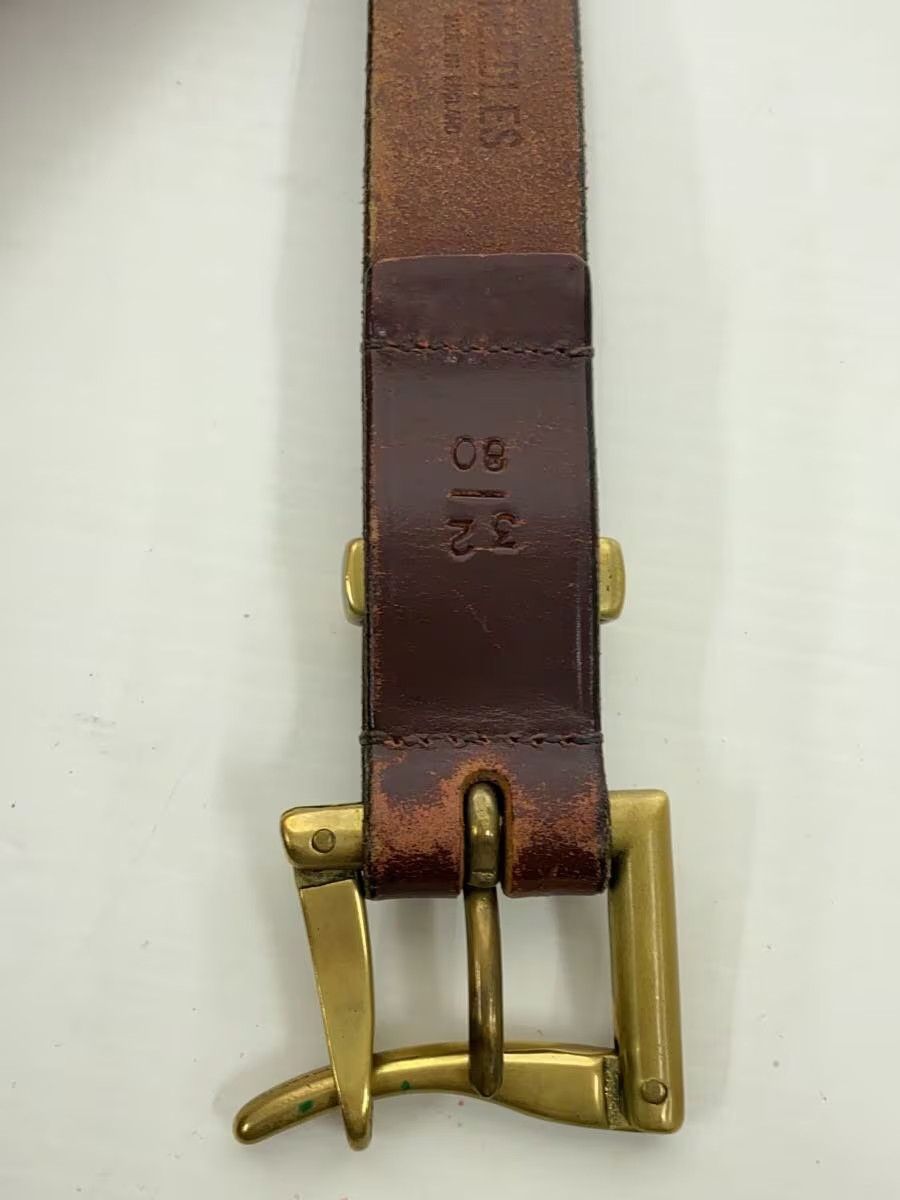 Needles Quick Release Buckle Leather Belt Size ONE SIZE - 3 Thumbnail