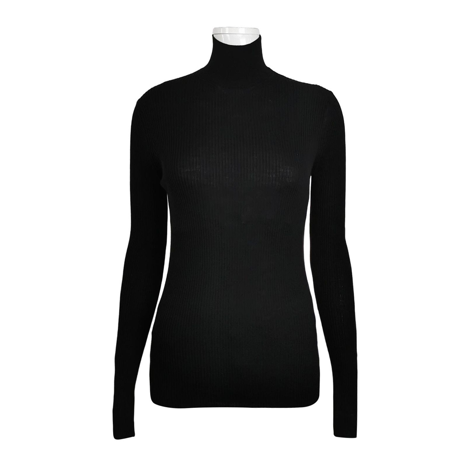 Prada Prada Virgin Wool Ribbed Turtleneck Sweater Size 40 Size S / US 4 / IT 40 - 1 Thumbnail