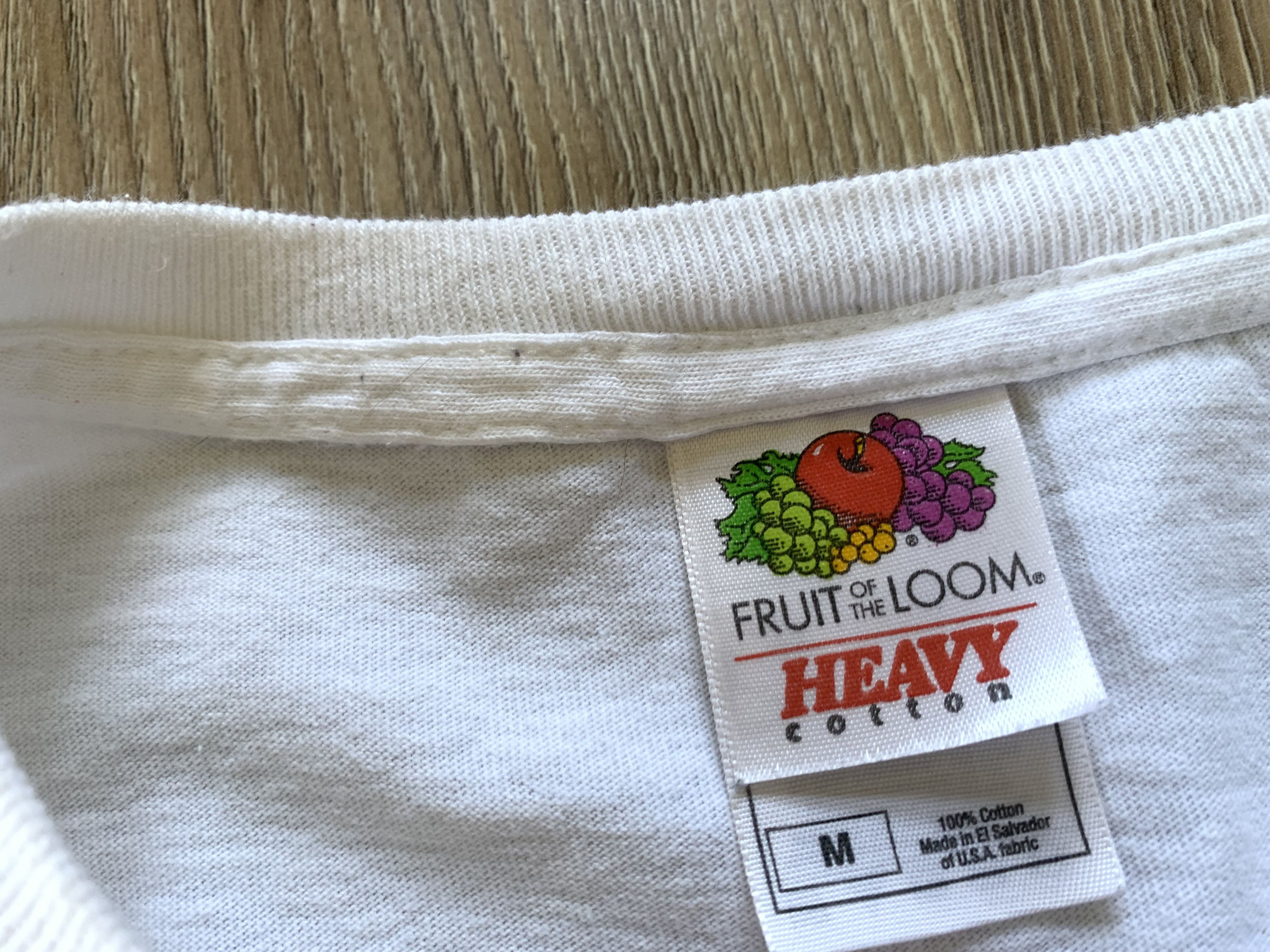 Fruit Of The Loom Vintage I love New York White Big Logo T-Shirt Size US M / EU 48-50 / 2 - 6 Thumbnail