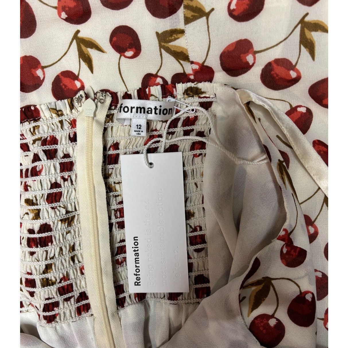 Reformation BNWT Reformation Irisa Dress Cheesecake Maxi Size 12 Size XL / US 12-14 / IT 48-50 - 6 Thumbnail
