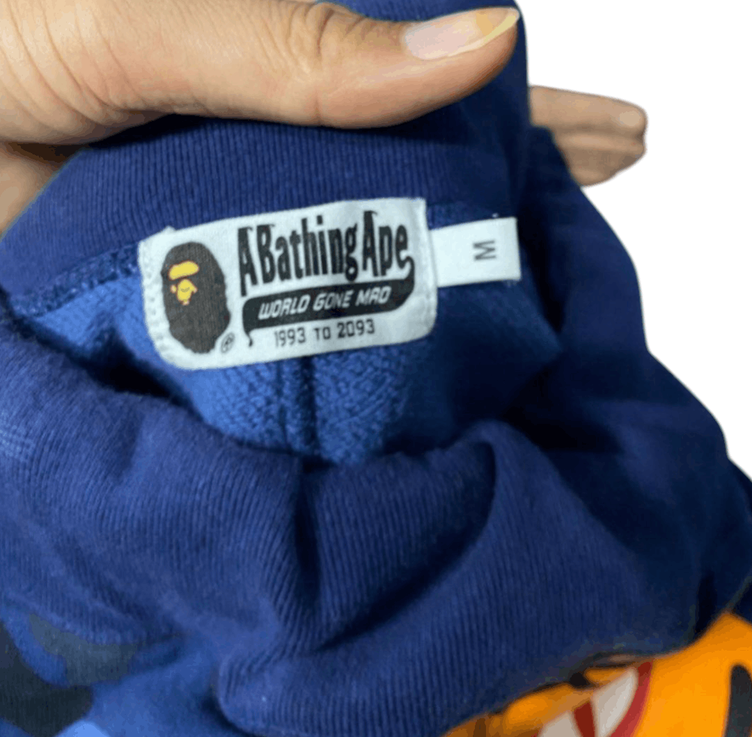 Bape Bape Tiger Blue Camo Sweatpants Size US 32 / EU 48 - 4 Thumbnail