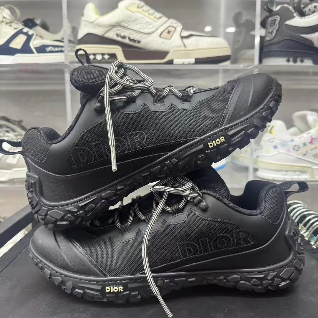 Dior Dior Diorizon 44 EU low-top black Sample sneakers Size US 11 / EU 44 - 2 Thumbnail
