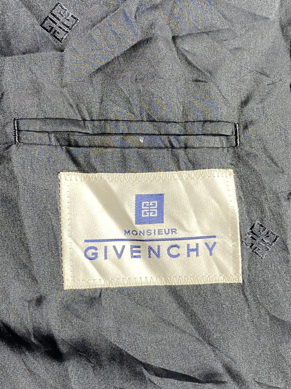 Comme des Garcons × Givenchy × Maison Margiela GIVENCHY MONSIEUR BLAZER COAT Size 44L - 6 Thumbnail