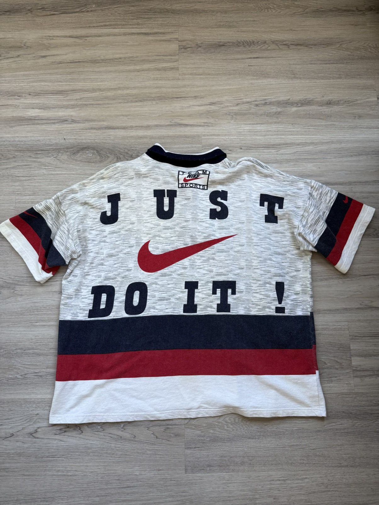 Nike × Vintage Vintage Nike Polo Size US XL / EU 56 / 4 - 4 Thumbnail