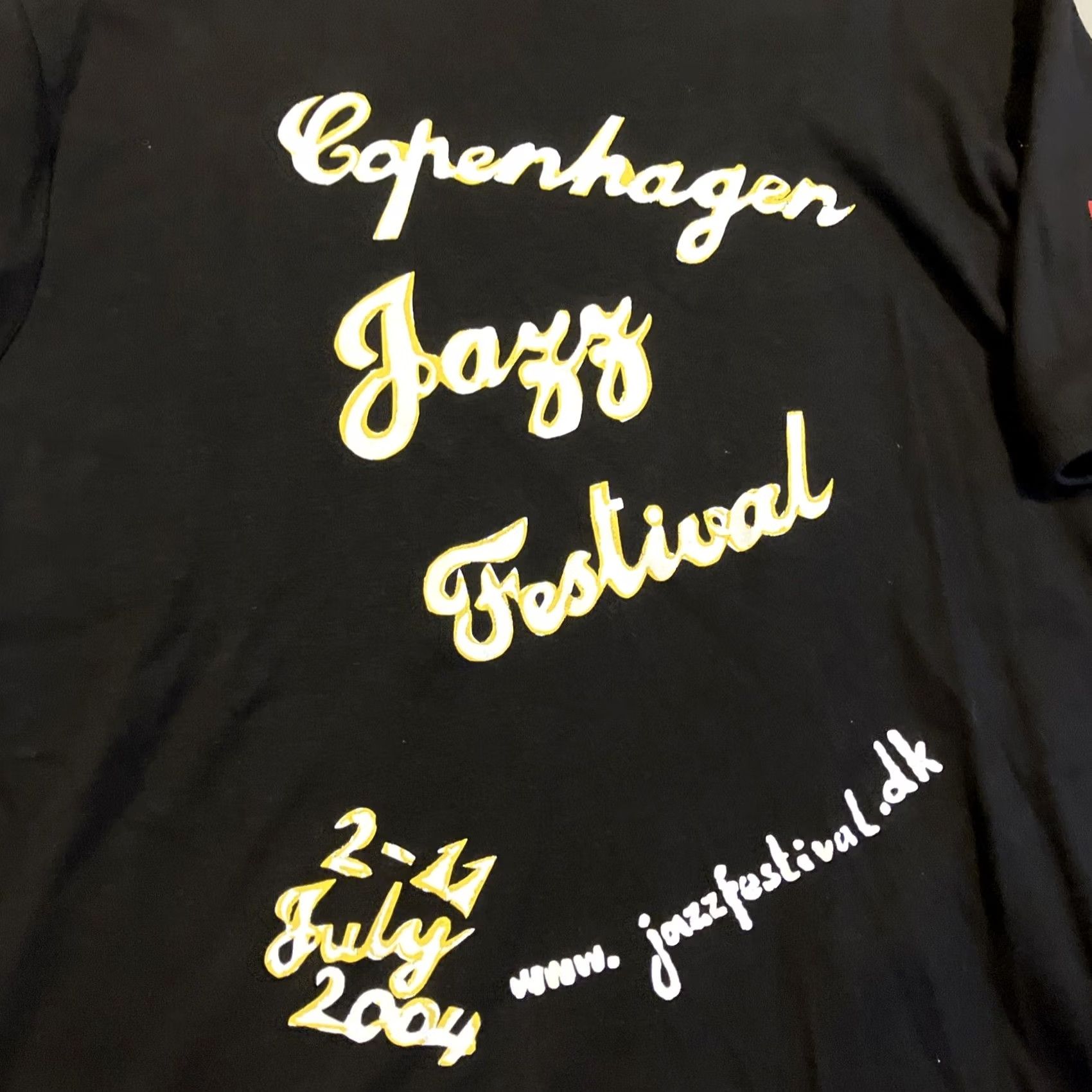 Vintage VINTAGE Copenhagen Jazz Festival Heavy T Shirt XL CPH Brand Graphic Tee Black Men Short Sleeve 2004 Jazz Festival Mens XL Size US XL / EU 56 / 4 - 2 Thumbnail