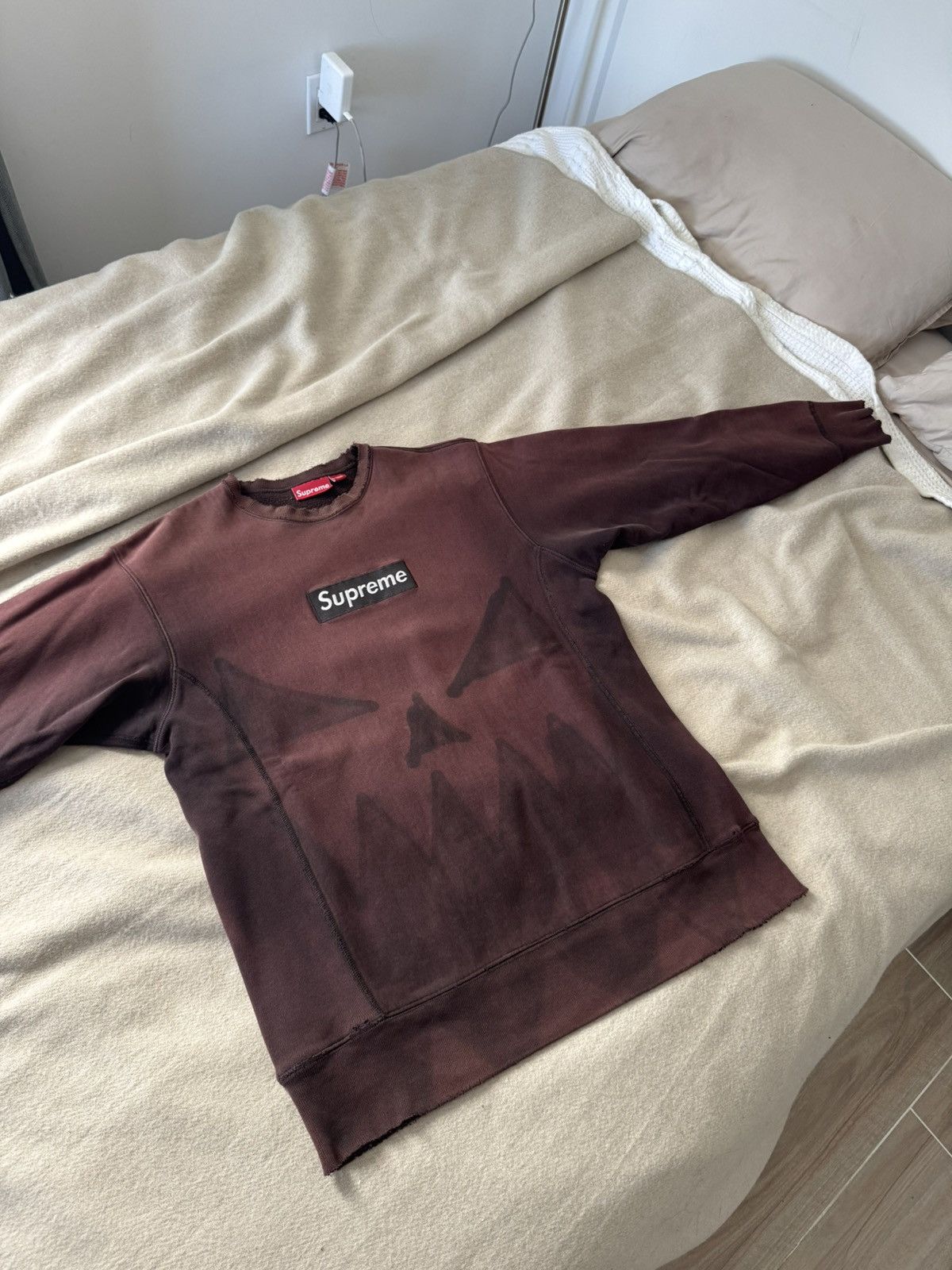 Supreme 2003 Brown Box Logo Tagged by Asspizza Size US L / EU 52-54 / 3 - 10 Thumbnail