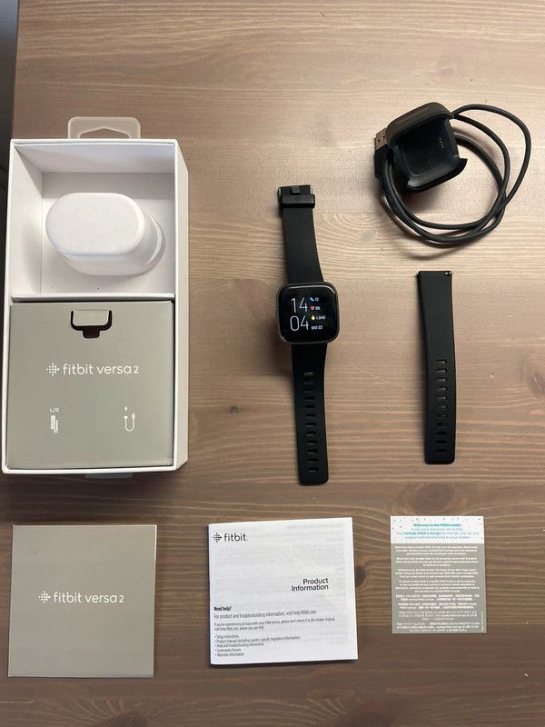 Fitbit Fitbit Versa 2 - smartwatch, as new (language changeable) Size ONE SIZE - 1 Thumbnail