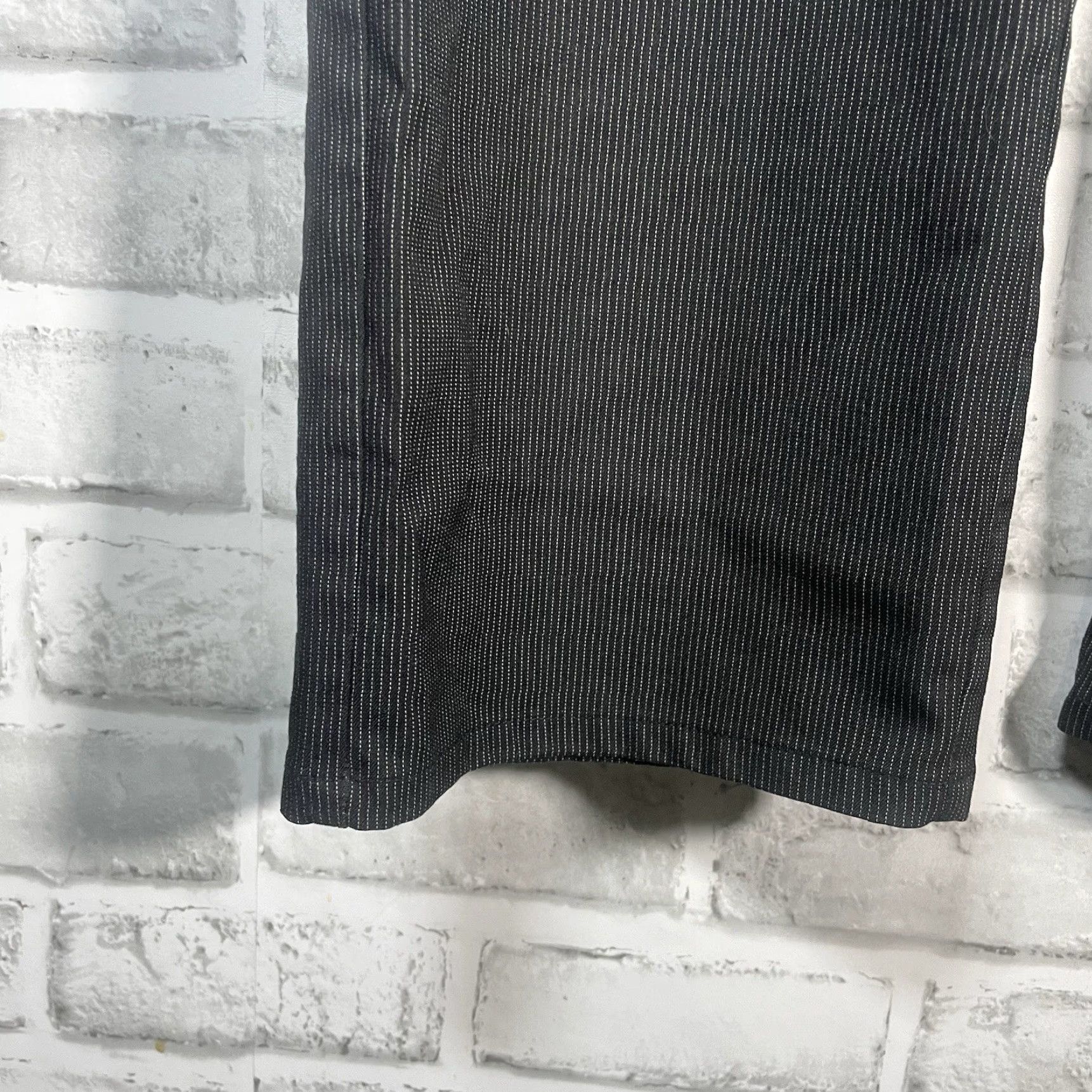 TravisMathew VINTAGE Travis Mathew Dress Pants Men Size 32x31 Black Pinstripe Formal Slacks Size US 32 / EU 48 - 3 Thumbnail