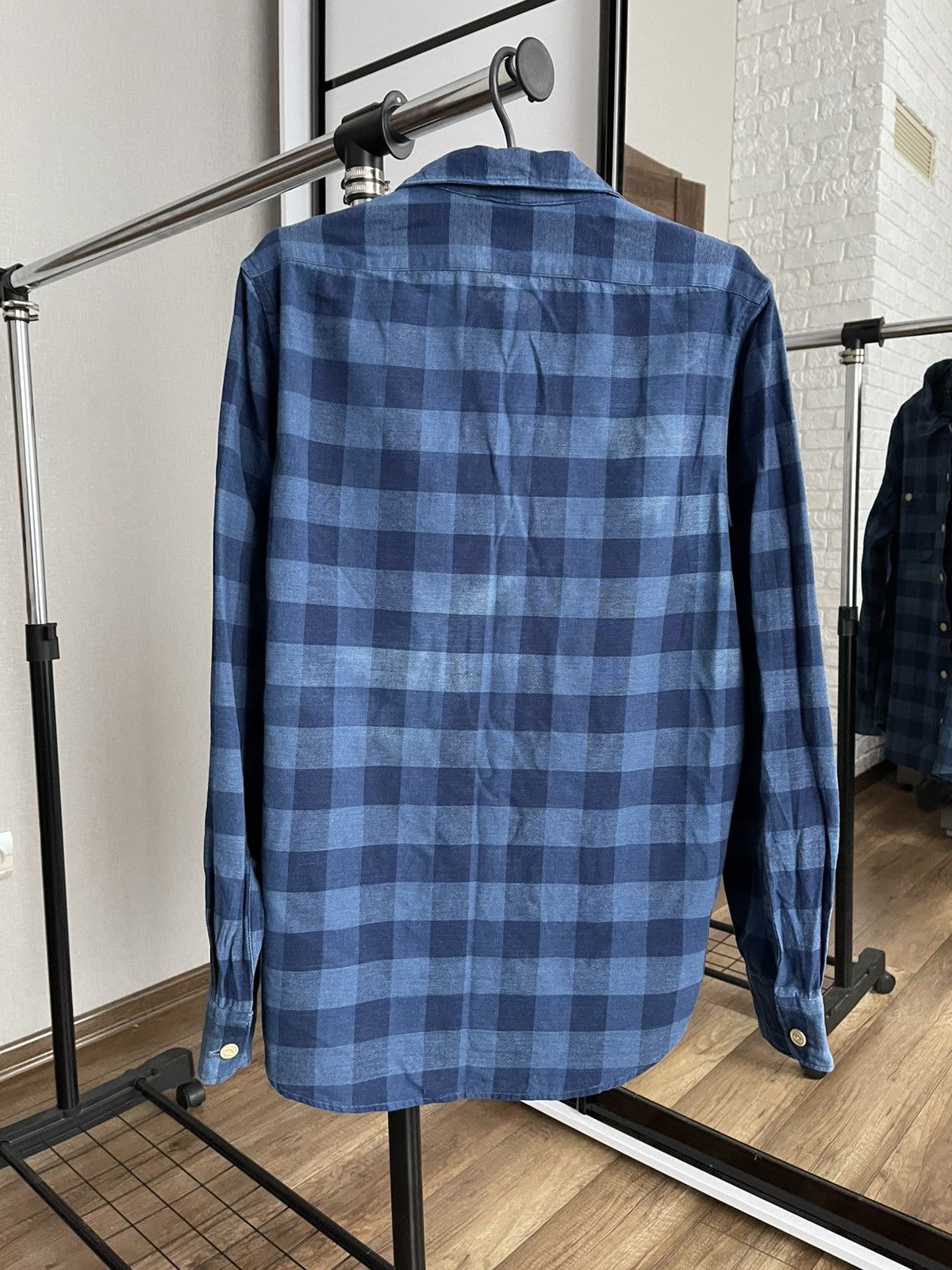 Polo Ralph Lauren Double Polo Ralph Lauren RRL Shirt Long Sleeve Checked Size US M / EU 48-50 / 2 - 4 Thumbnail