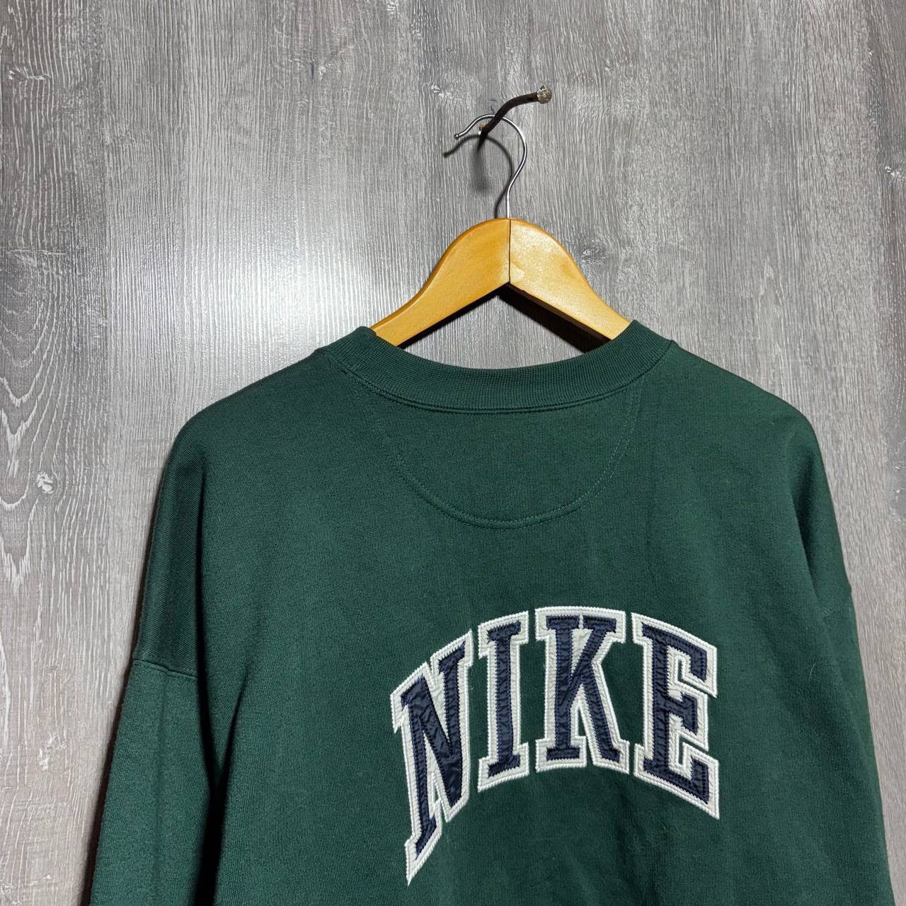 Nike Rare! Nike Vintage Sweatshirt 90s Swoosh Size US XL / EU 56 / 4 - 4 Thumbnail