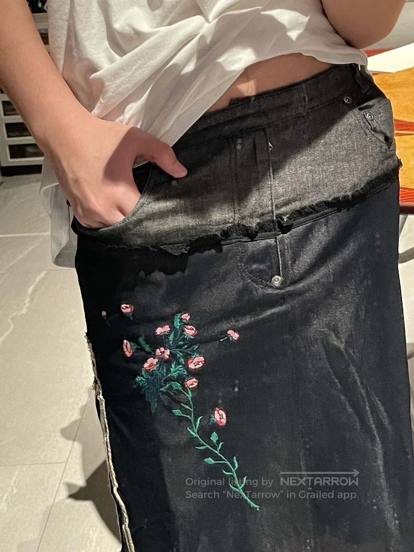 Other Men's Archive Denim Skirt. Size US 40 / EU 56 - 6 Thumbnail