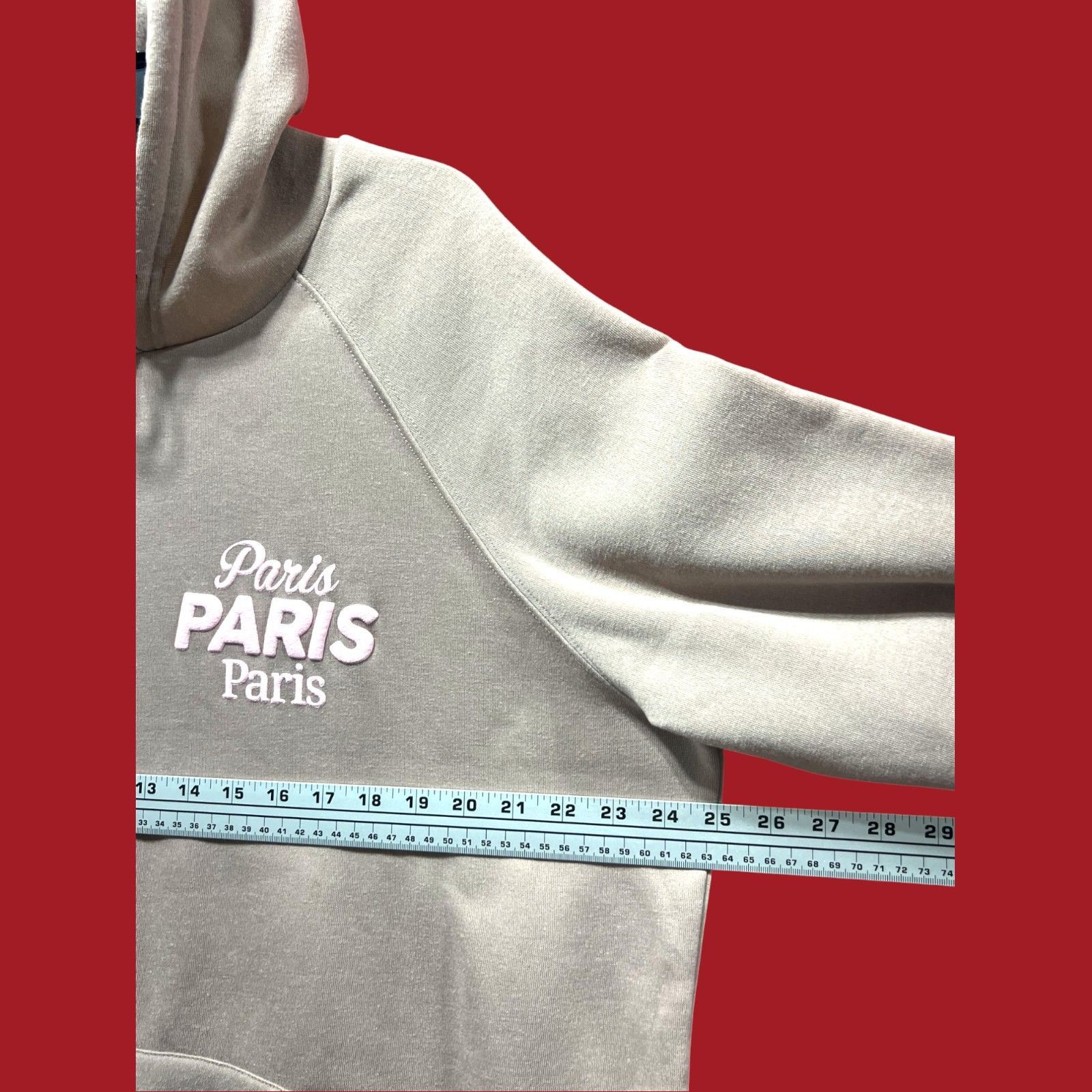 Other Rue 24 - Women's Long Sleeve Hooded Sweatshirt - Brown - Ext Size XL / US 12-14 / IT 48-50 - 3 Thumbnail