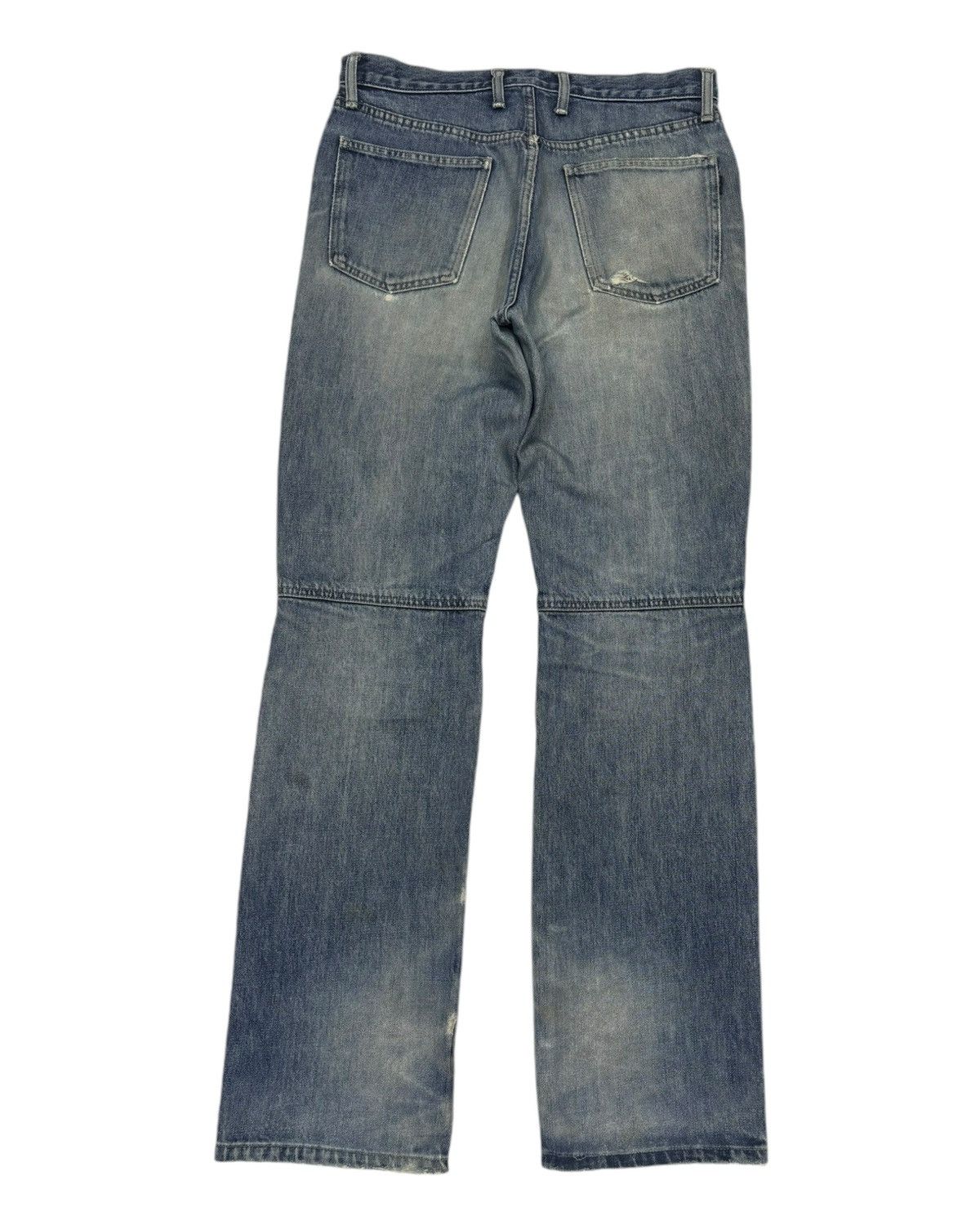 Hysteric Glamour 🔥BLUE WAY DISTRESSED DENIM BIKER JEANS STYLE PPFM Size US 31 - 8 Thumbnail