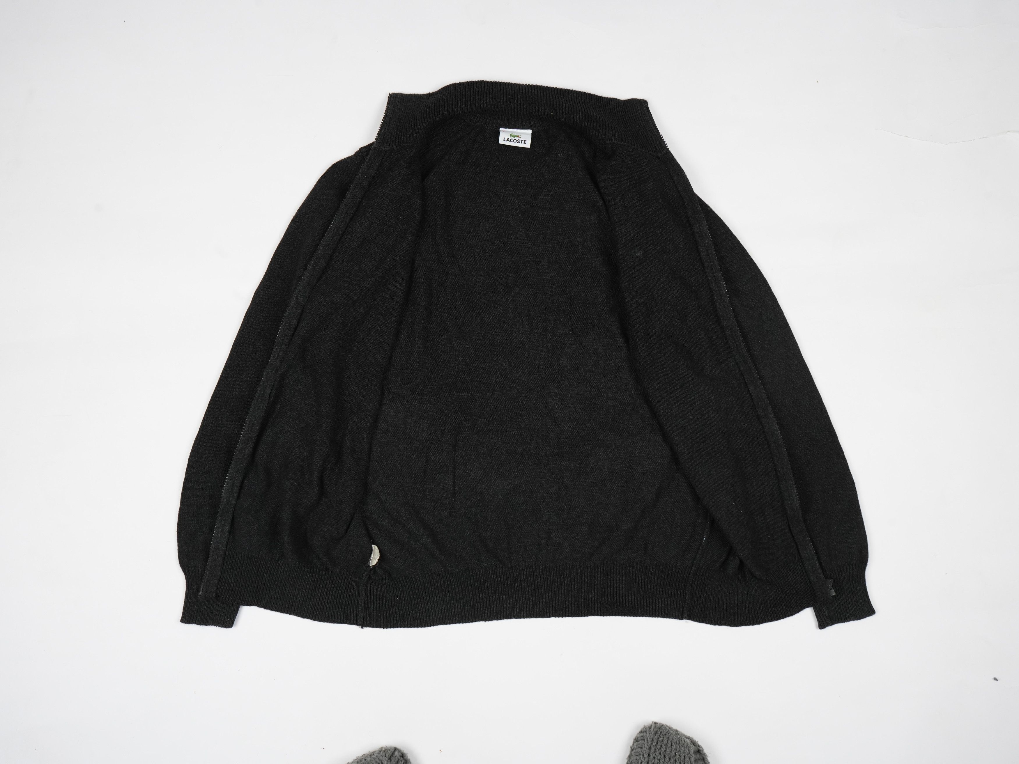 Lacoste Lacoste Full Zip Sweater Size US XL / EU 56 / 4 - 6 Thumbnail