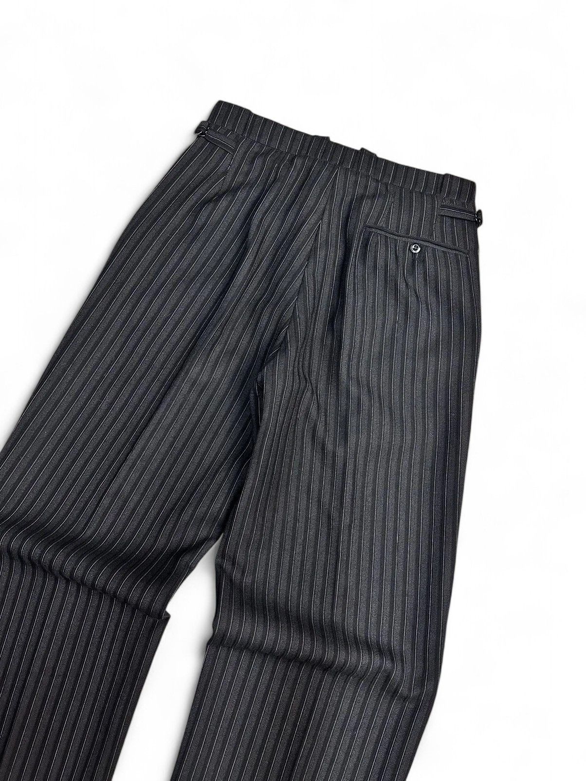 Junya Watanabe Minimalist Black Pleated Wide Pants 34 Avantgarde Size US 34 / EU 50 - 11 Thumbnail