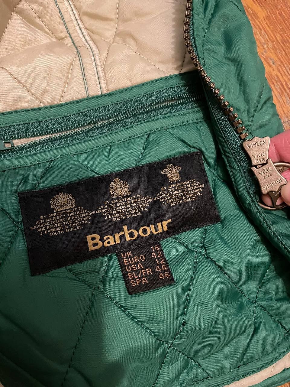 Barbour × Vintage Vest Barbour vintage small logo Size L / US 10 / IT 46 - 6 Thumbnail