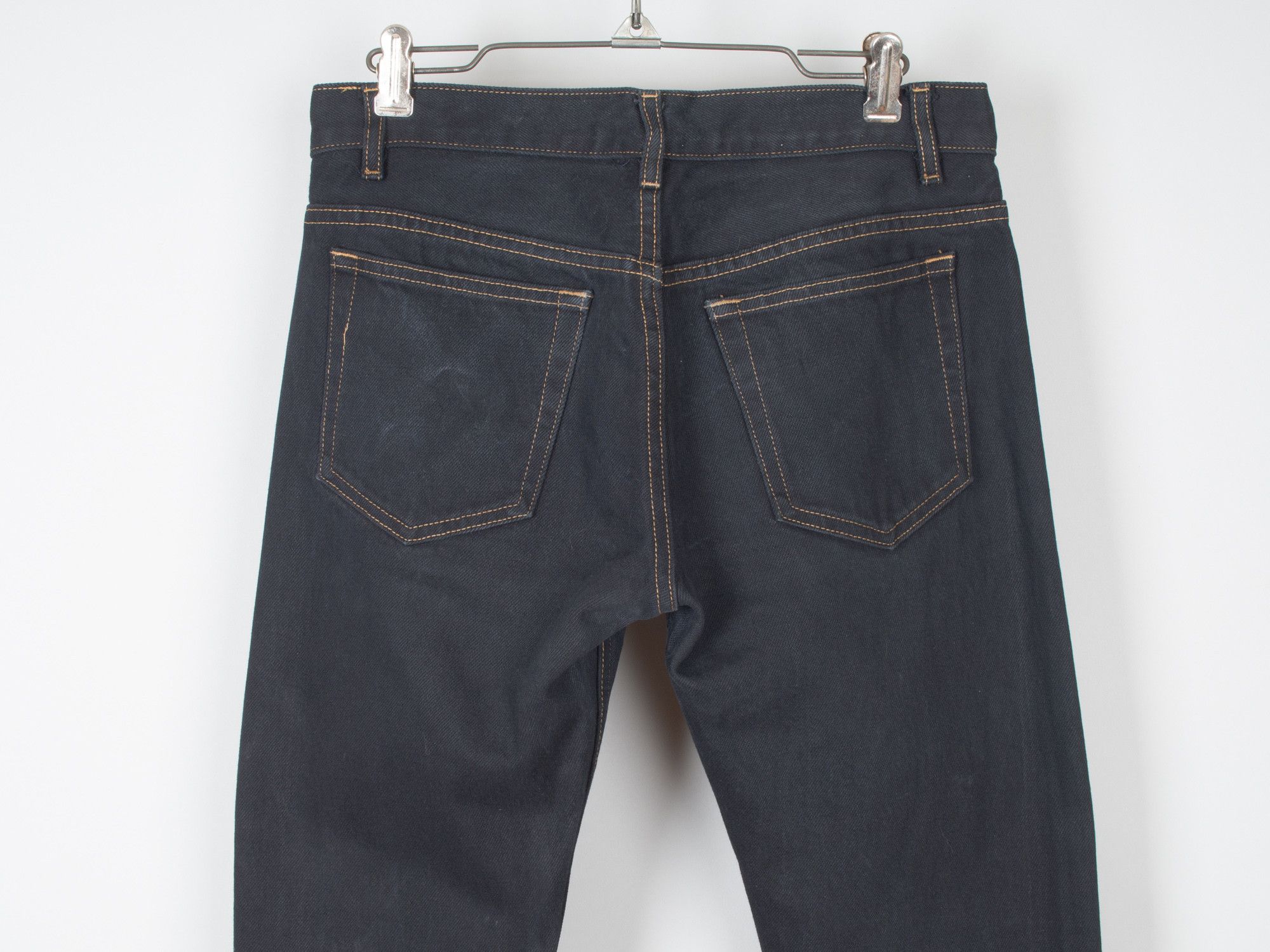 A.P.C. Petit Standard Selvedge Dark Indigo Jeans Size US 28 / EU 44 - 8 Thumbnail