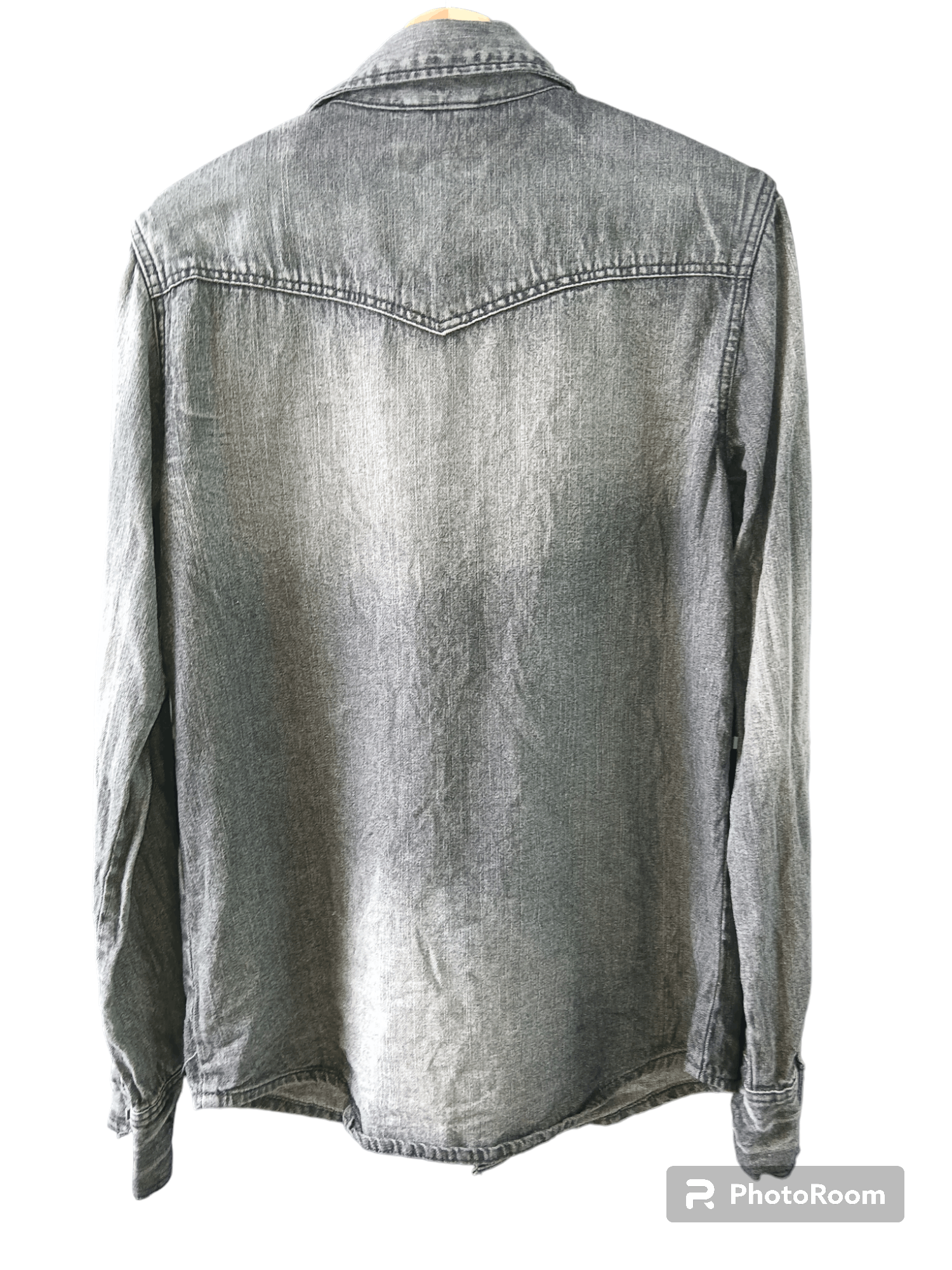 LOWBOX Rare💥Lowbox Button Ups Long Sleeve Denim Shirts Size US M / EU 48-50 / 2 - 2 Thumbnail
