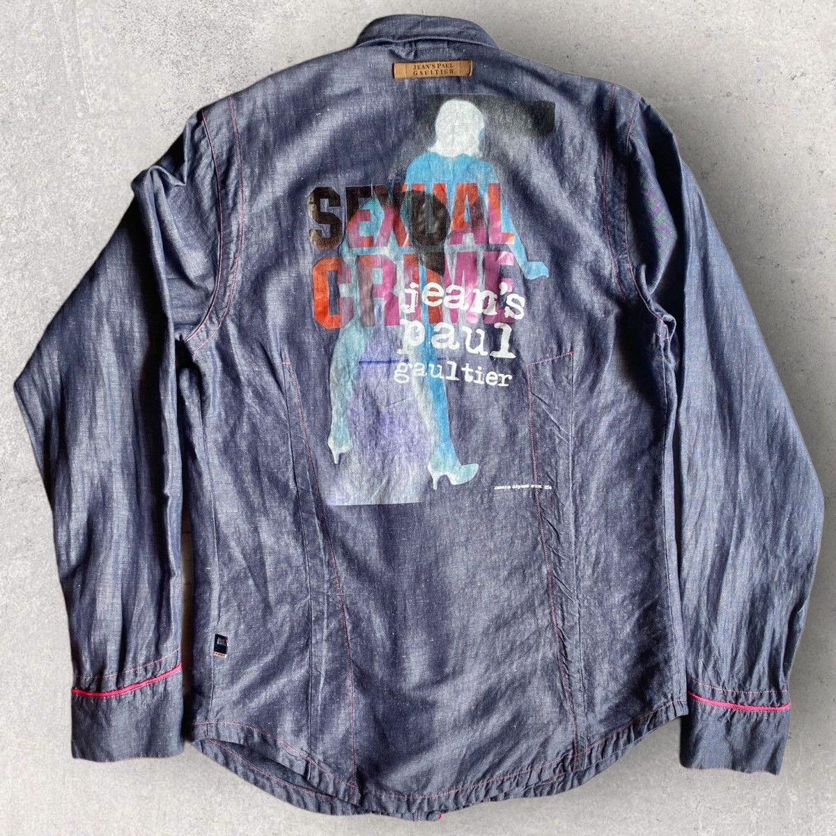Jean Paul Gaultier Sexual Crime Western Shirt Size US M / EU 48-50 / 2 - 1 Thumbnail