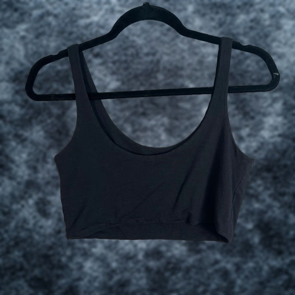 Cotton On Cotton On Tank Top Women's Cropped Tank Top Black Cropped Tank Top M Cotton On Womens Size Medium Size M / US 6-8 / IT 42-44 - 1 Thumbnail