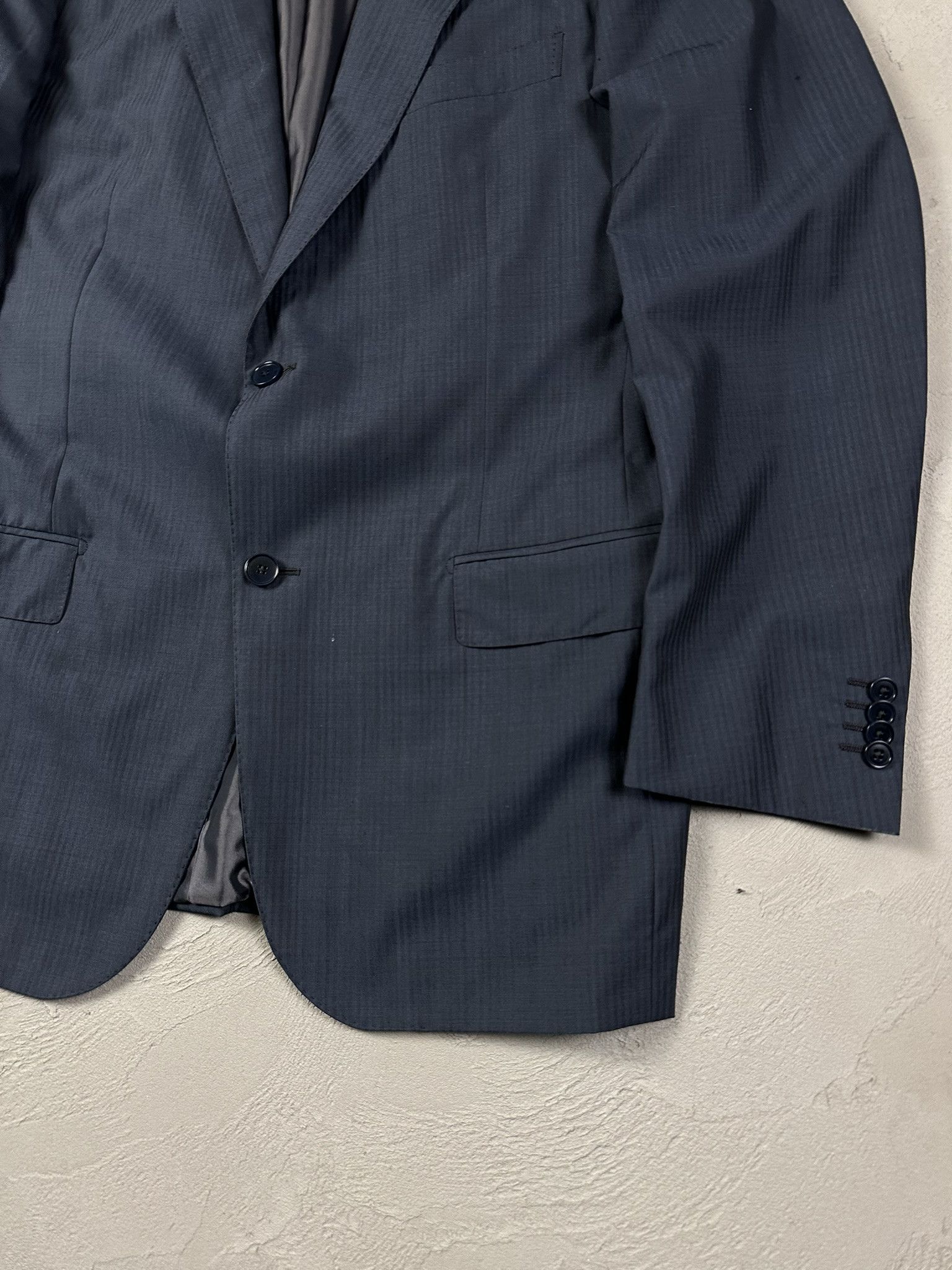 Ermenegildo Zegna Ermenegildo Zegna Wool Luxury Blazer Size 52R - 5 Thumbnail