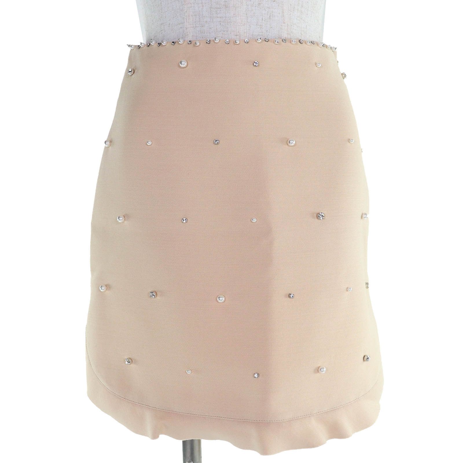 Miu Miu Miu Miu MIUMIU Mini Skirt Wool Skirt Others Skirts MG1048 DUTY FREE for USA Size ONE SIZE - 1 Thumbnail
