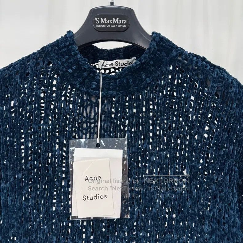 Acne Studios Acne Studios Velvet Knit Sweater Size XXS / US 00 / IT 34 - 3 Thumbnail