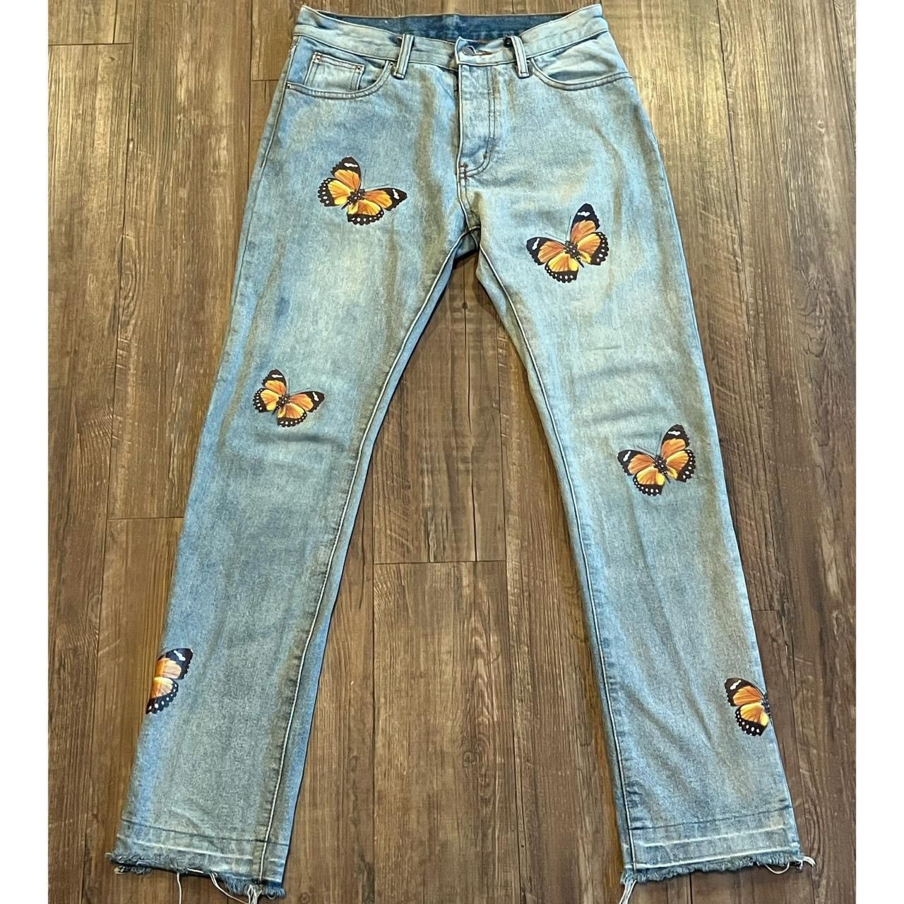 MNML MNML Butterfly Jeans Grailed