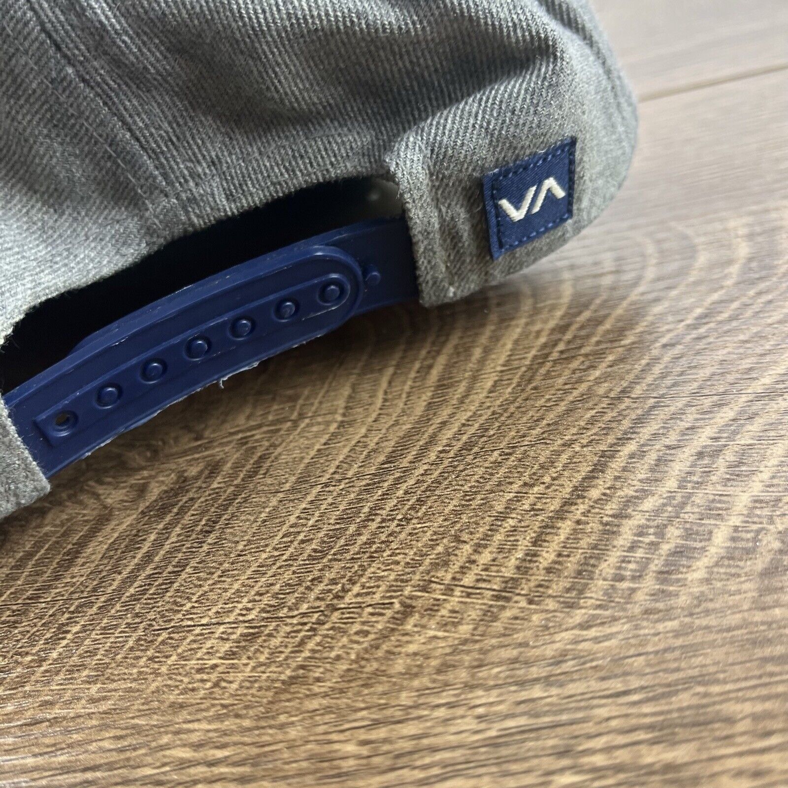 RVCA RVCA Hat RVCA Gray Snapback Hat Gray Adjustable Hat Adult Fi Size ONE SIZE - 12 Thumbnail