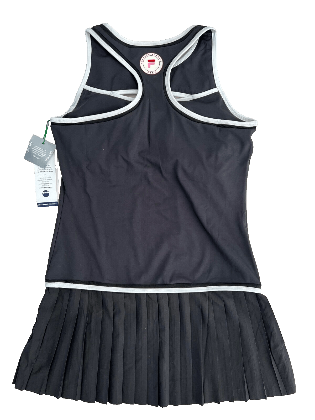 Fila Fila x Brandon Maxwell Tennis Pleated Dress Navy L Size L / US 10 / IT 46 - 3 Thumbnail