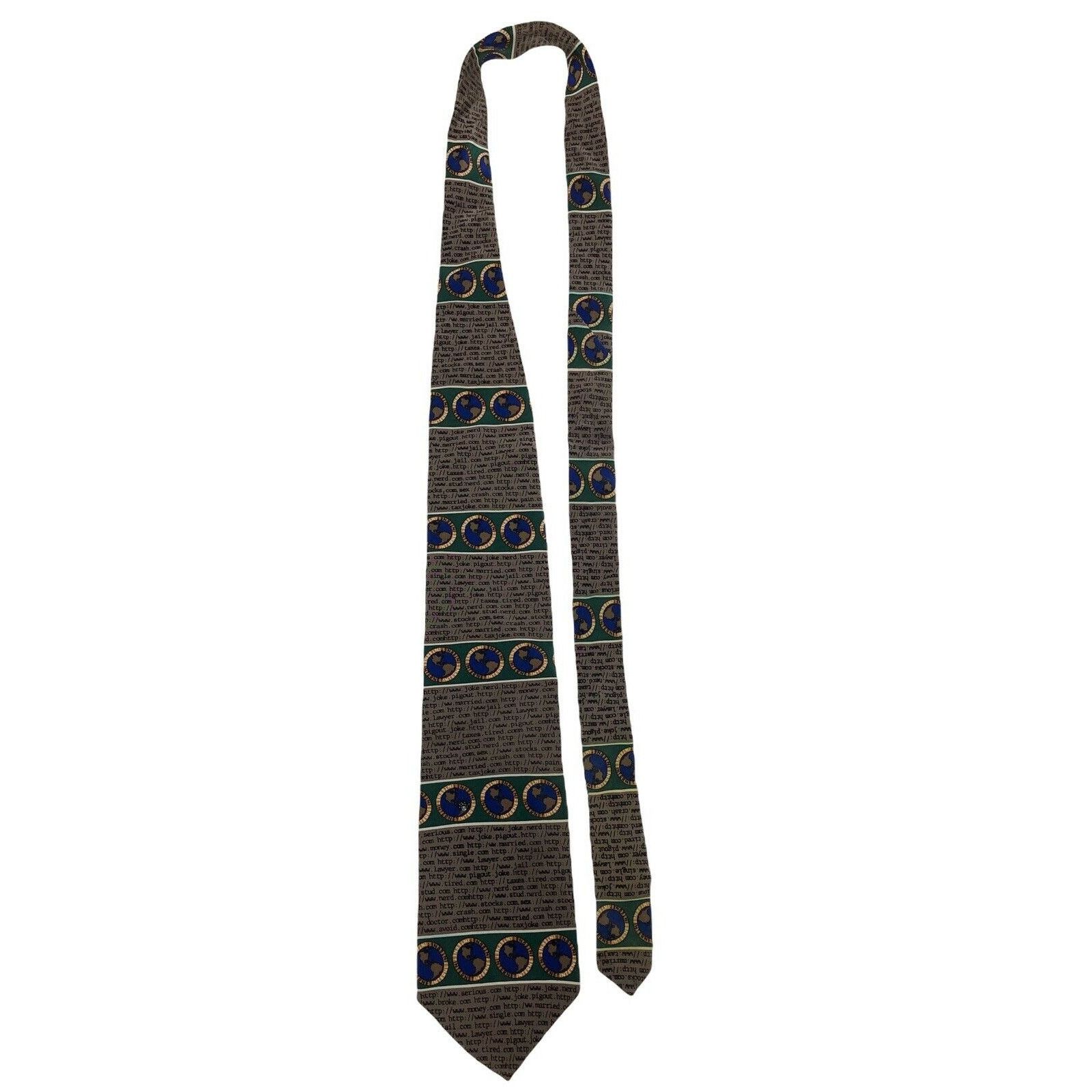 Vicky Davis Vicky Davis The Net Internet Websites World Wide Web Necktie Size ONE SIZE - 2 Thumbnail