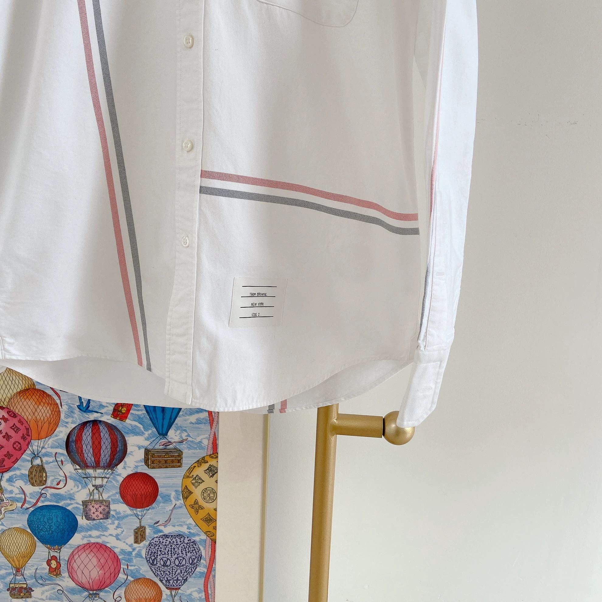 Thom Browne Thom Browne White Shirt US 2 Tagged Size US M / EU 48-50 / 2 - 5 Thumbnail