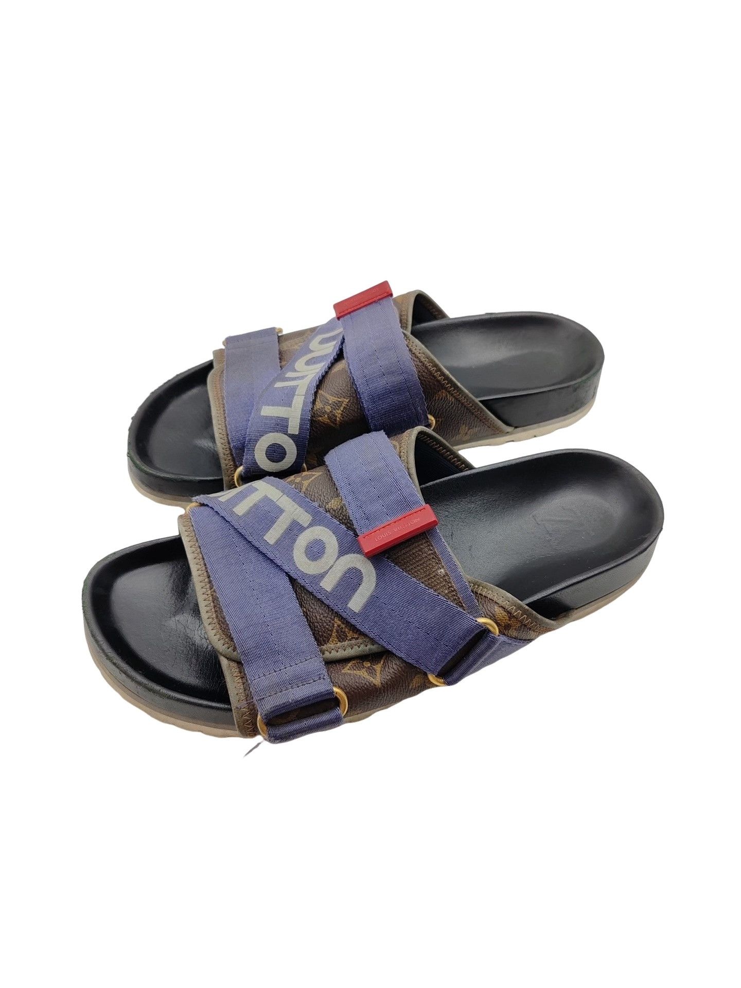 Louis Vuitton Louis Vuitton Monogram Velcro Sandals Size 8 Size US 8 / EU 41 - 1 Thumbnail