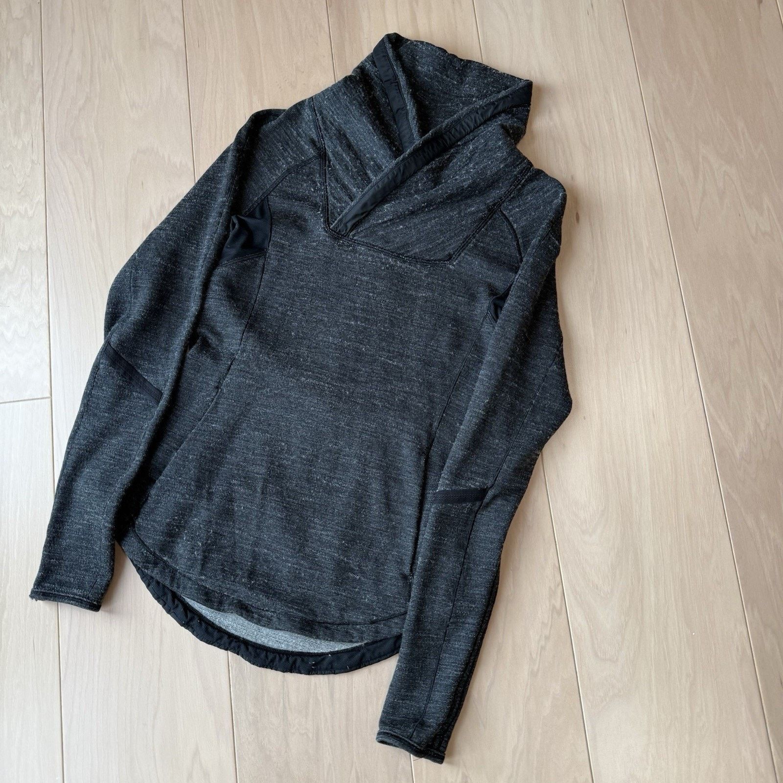 Lululemon Lululemon Hoodie 4 Dark Gray Cowl Neck Pullover Wool Blend Size M / US 6-8 / IT 42-44 - 10 Thumbnail
