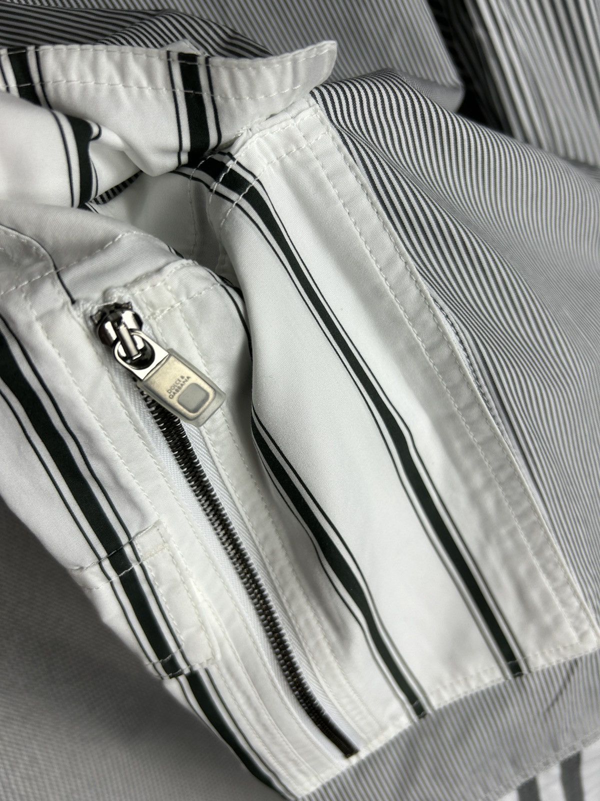 Dolce & Gabbana Dolce & Gabbana striped cargo set shirt+pants Size US 36 / EU 52 - 14 Thumbnail