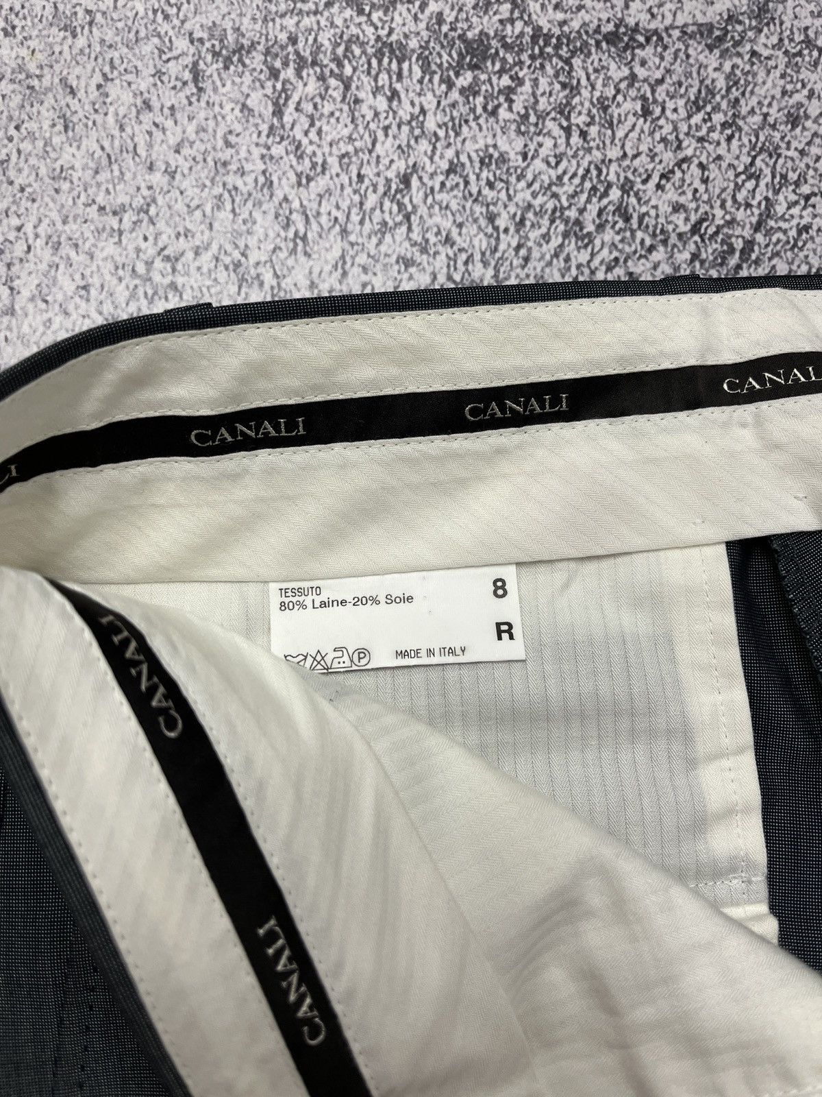 Canali Vintage Canali Wool Silk Suit Blazer Jacket And Pants Size 50R - 23 Thumbnail