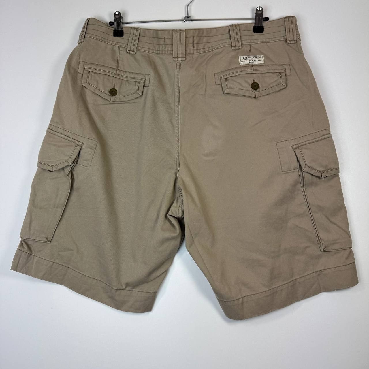 Polo Ralph Lauren Ralph Lauren Polo Chino Shorts Beige Mens Size XL Size US 36 / EU 52 - 8 Thumbnail