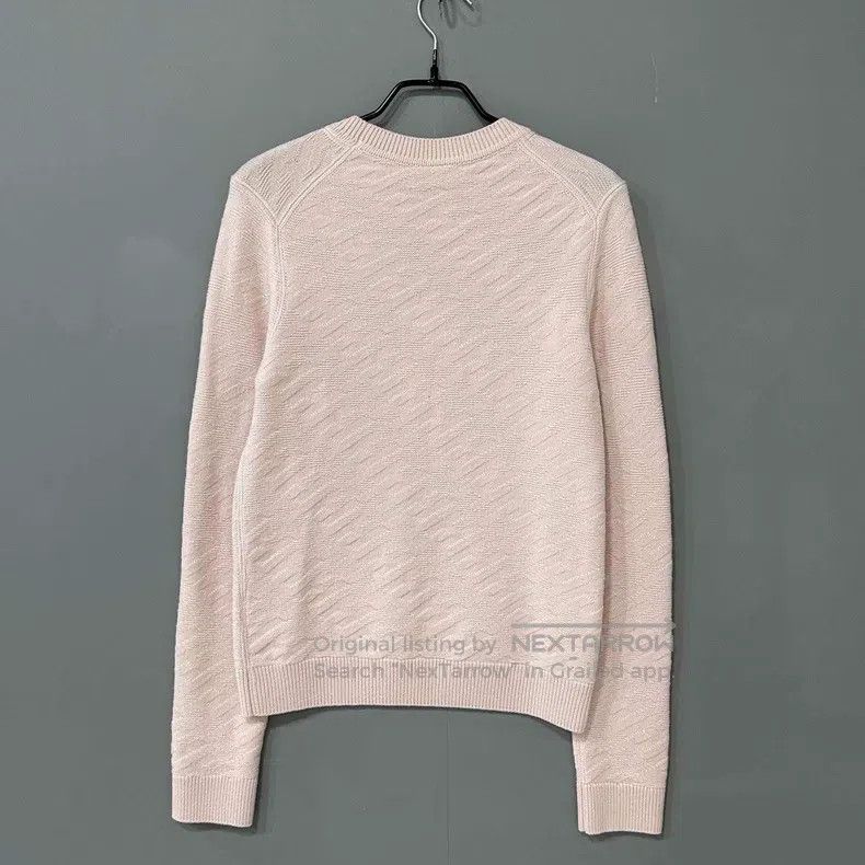 Hermes Hermes Pink Wool H Logo Embossed Knit Top Size XS / US 0-2 / IT 36-38 - 3 Thumbnail