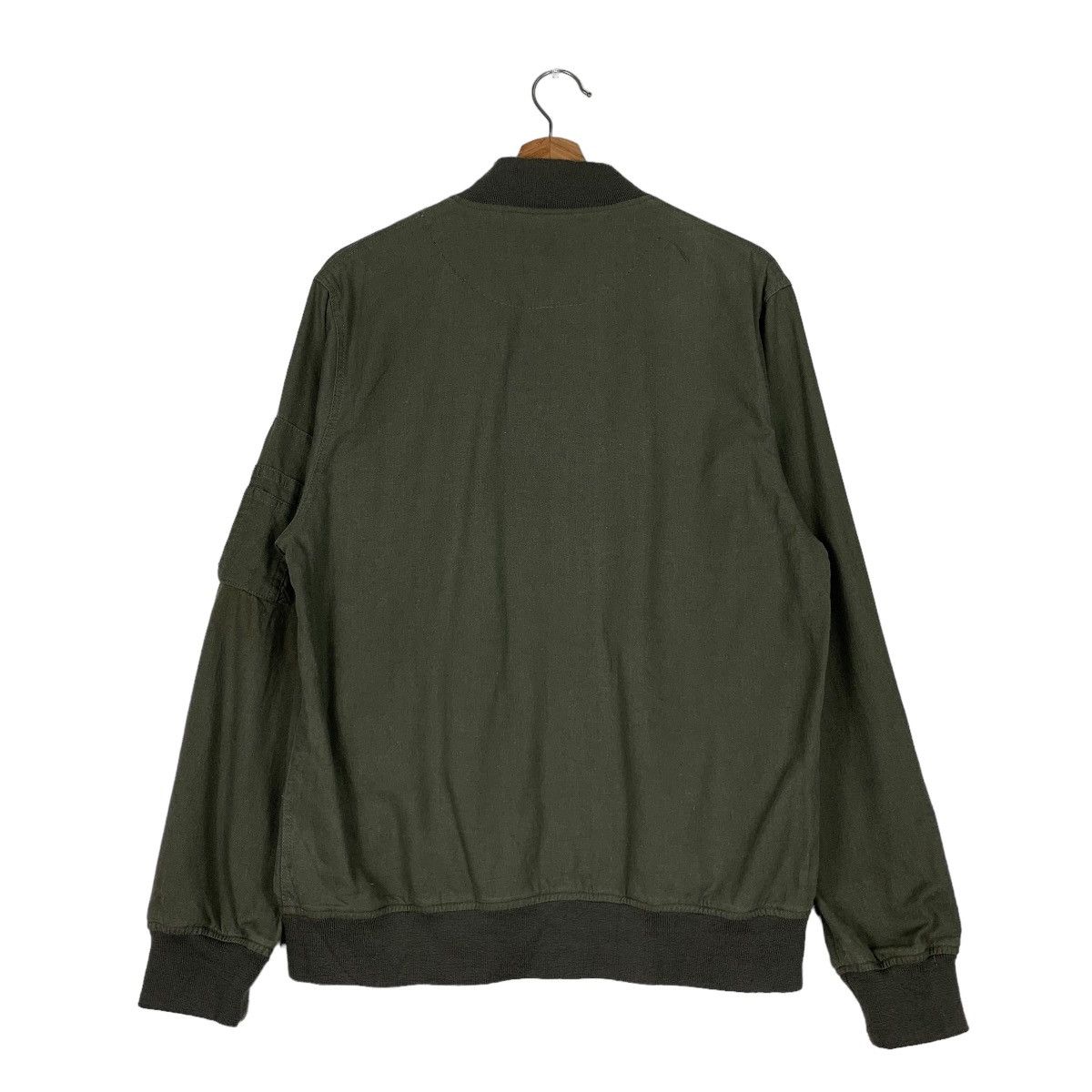 Denime DENIME GEAR Green Bomber Jacket #0933-C41 Size US L / EU 52-54 / 3 - 7 Thumbnail