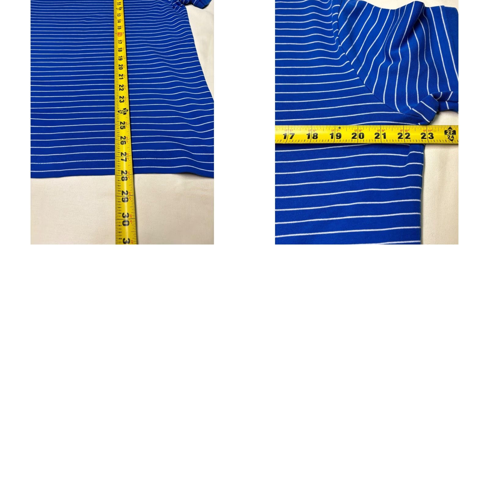 Polo Ralph Lauren Polo Ralph Lauren Polo Shirt Blue Striped Casual Golf Preppy Medium Men’s Short Sleeve Embroidered Logo Collar Classic Fit Polo Shirt Size US M / EU 48-50 / 2 - 8 Thumbnail