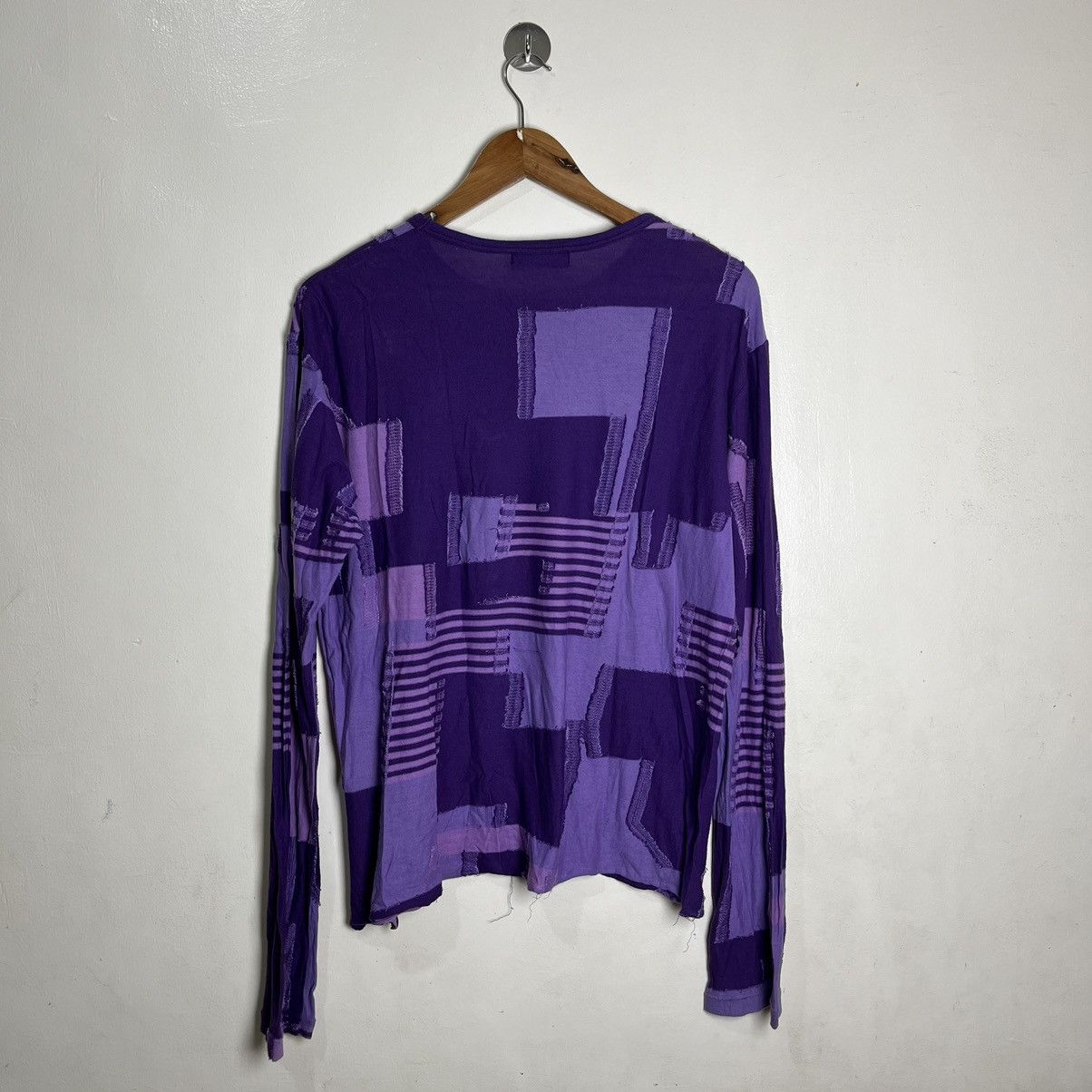 Y's Y's by Yohji Yamamoto Patchwork Sweater Size US L / EU 52-54 / 3 - 10 Thumbnail