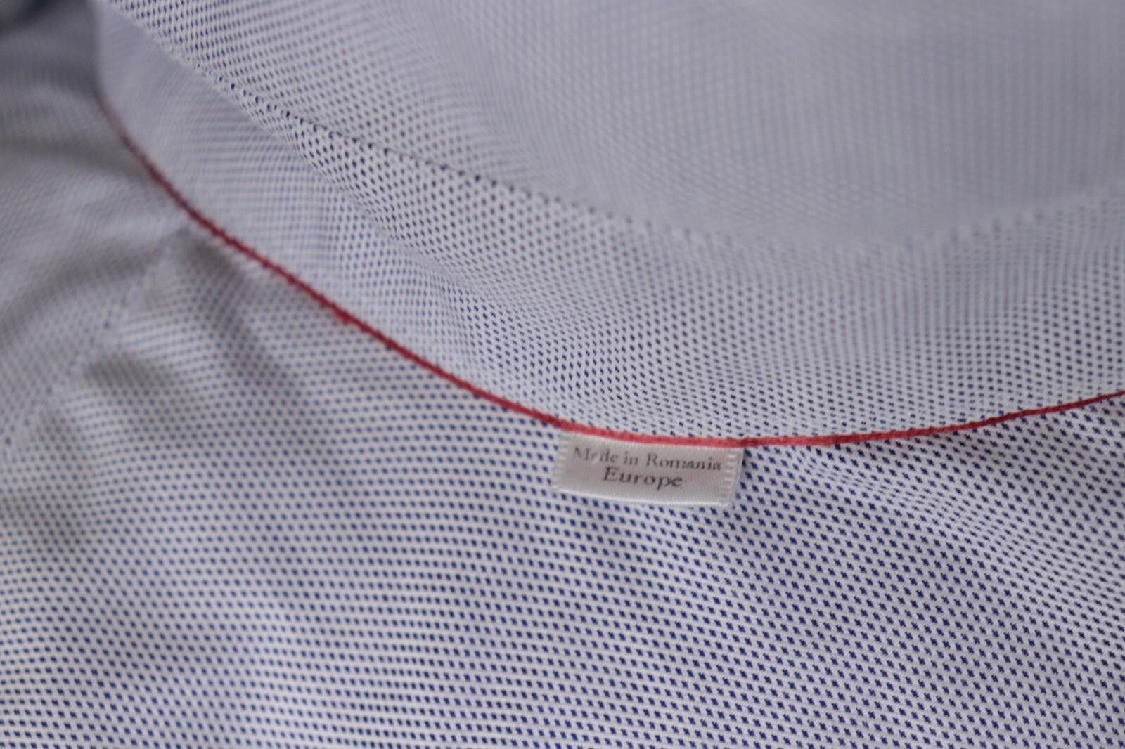 Eton Eton Blue Contemporary Blue Button Down Shirt Size 41 / 16 Size US M / EU 48-50 / 2 - 11 Thumbnail
