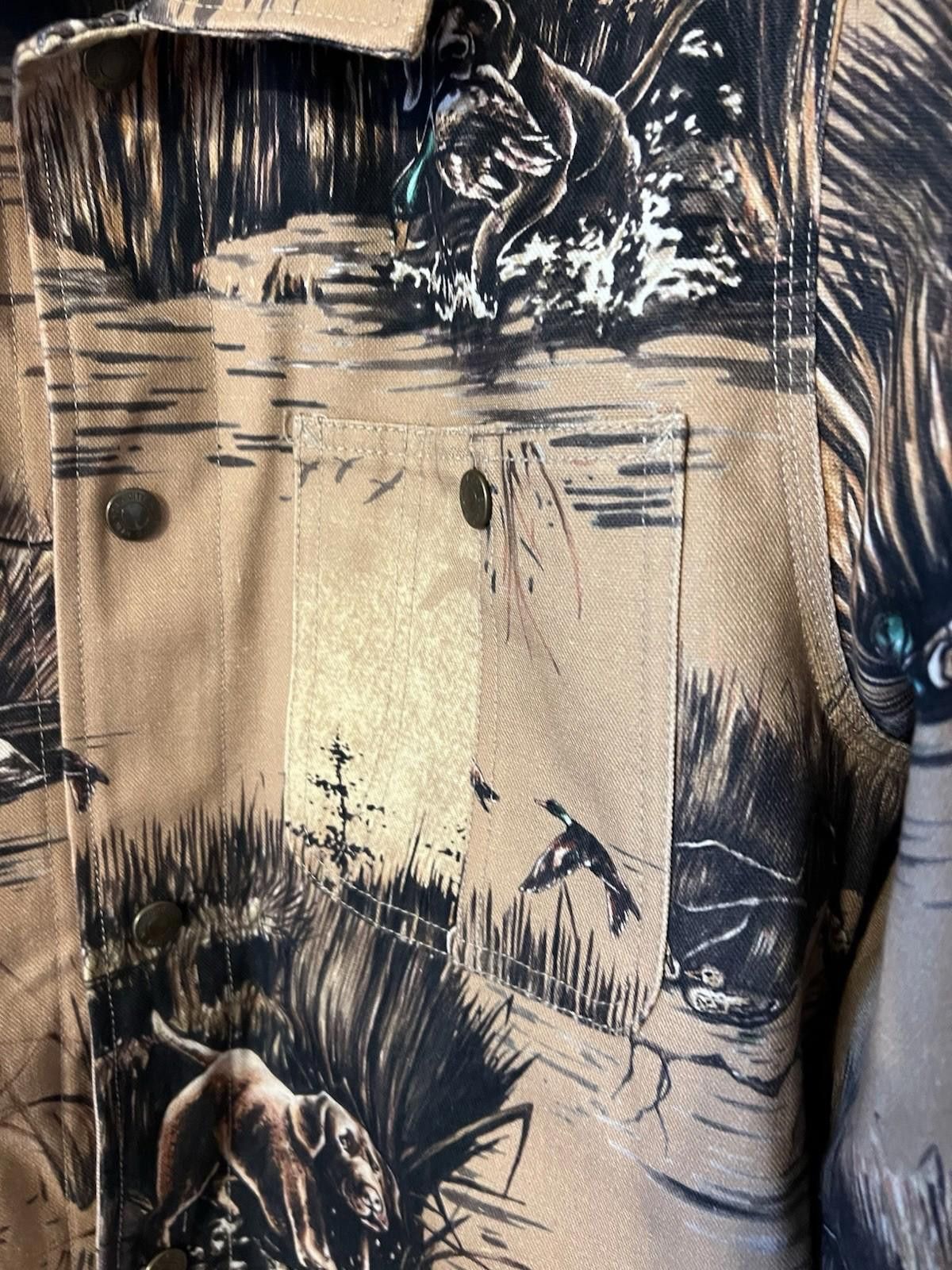 Supreme SS12 Supreme Dog Duck Hunting Chore Jacket Size L Size US L / EU 52-54 / 3 - 3 Thumbnail
