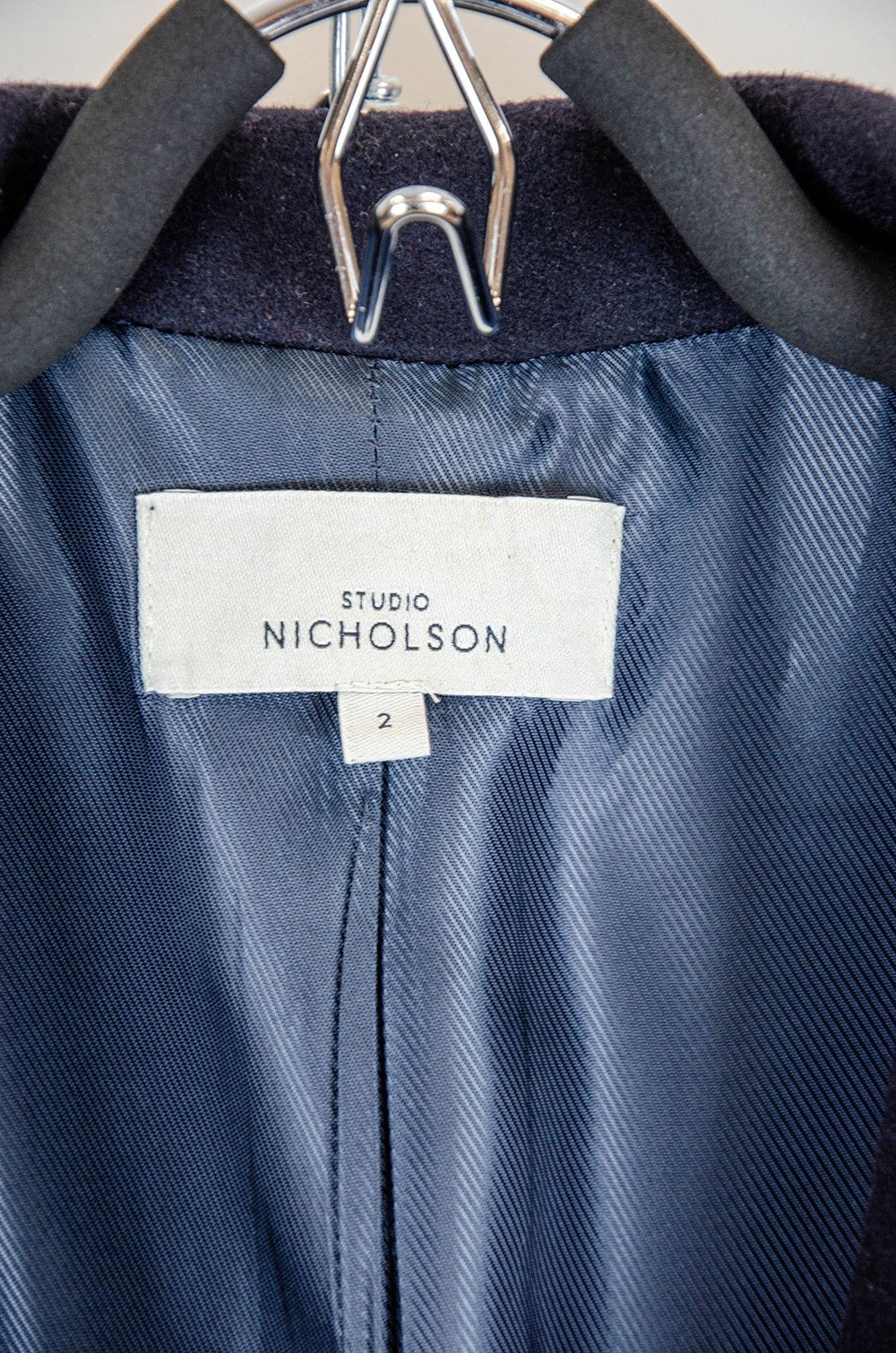 Studio Nicholson Studio Nicholson Roche Wool Coat – Size 2 (Portugal) Size S / US 4 / IT 40 - 7 Thumbnail