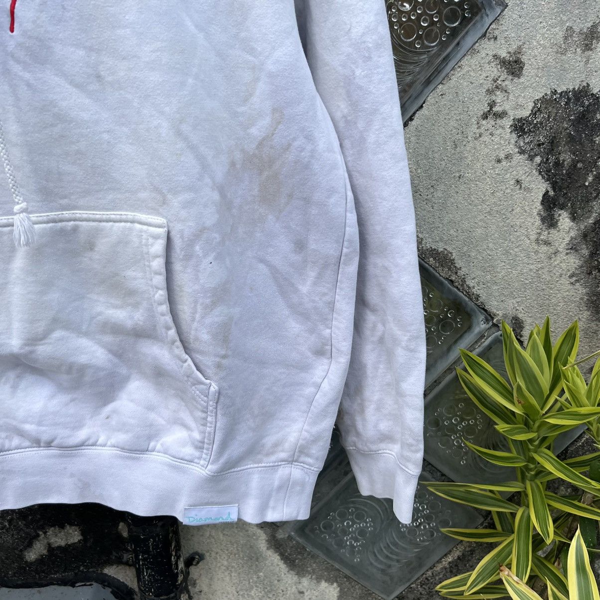 Diamond Supply Co. “RARE” DIAMOND SUPPLY CO. X JOHNNY CASH TRASHED HOODIE Size US M / EU 48-50 / 2 - 6 Thumbnail