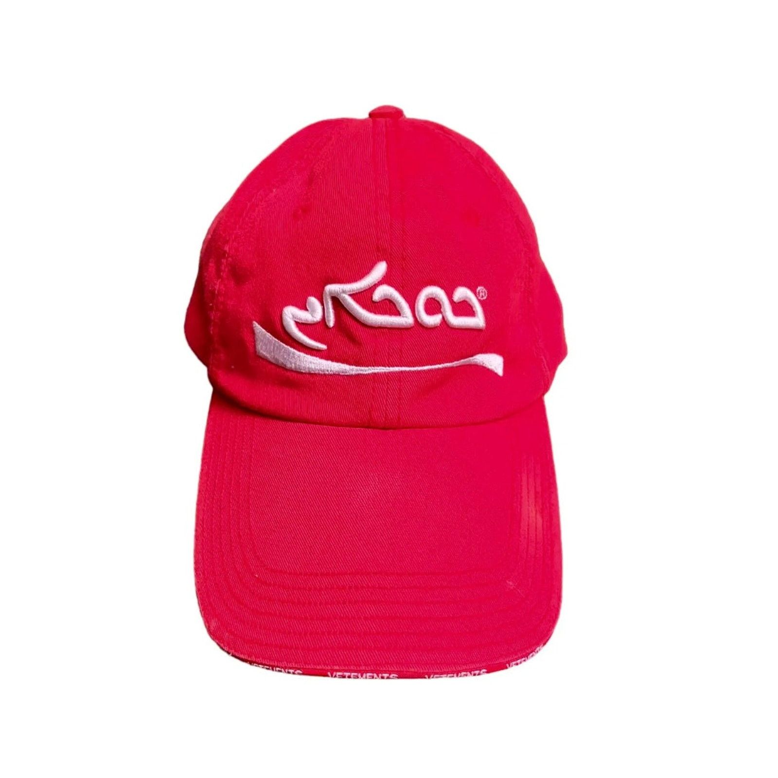 Vetements Vetements FW20 “Coke” Hat Size ONE SIZE - 1 Preview