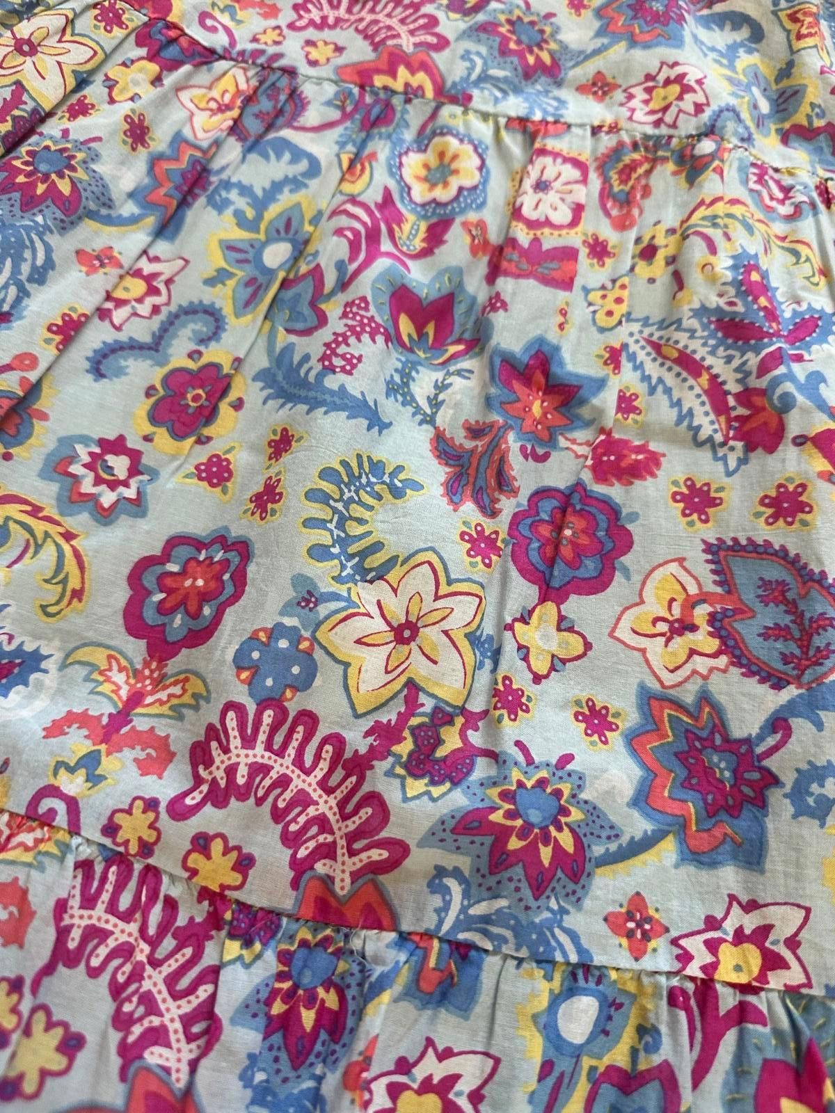 Designer Talbots Floral Maxi Dress - Size 8p Size ONE SIZE - 3 Thumbnail