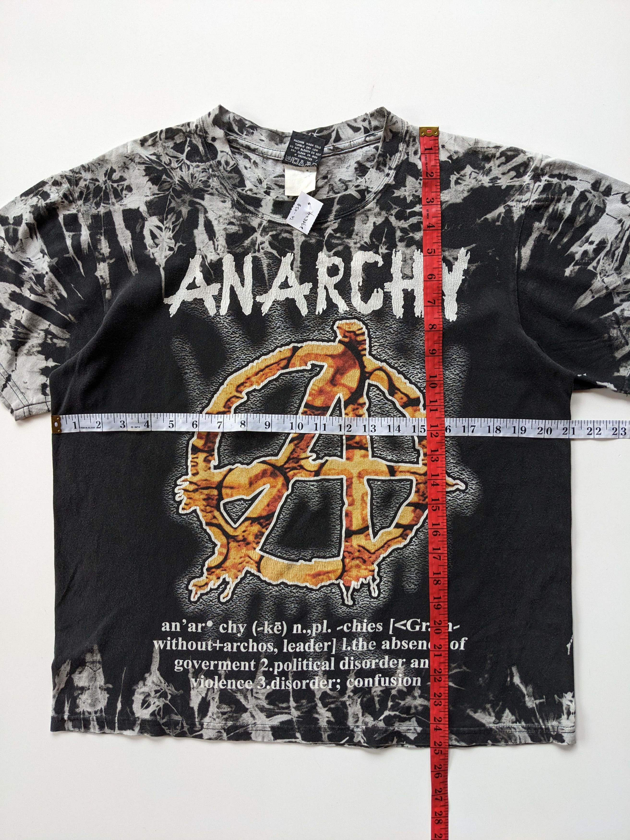 Vintage Vintage Anarchy chaos tie dye Size US M / EU 48-50 / 2 - 8 Thumbnail