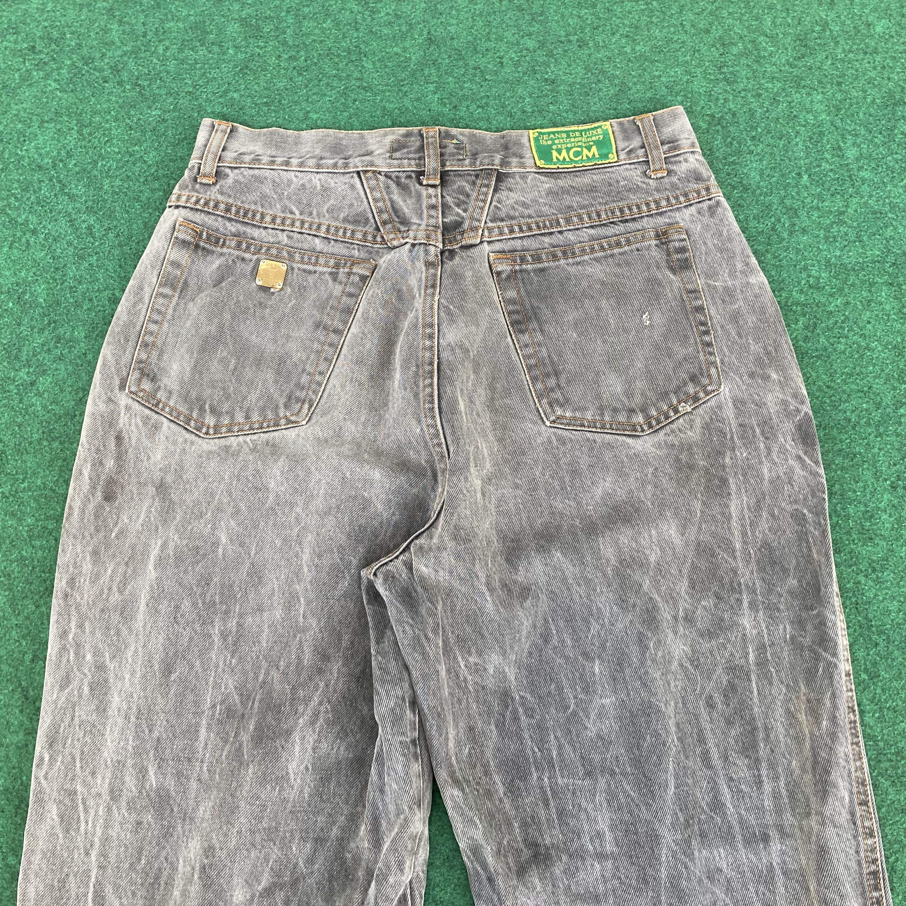 MCM × Vintage Vtg MCM Legere Monogram Jeans Size 29" - 16 Thumbnail