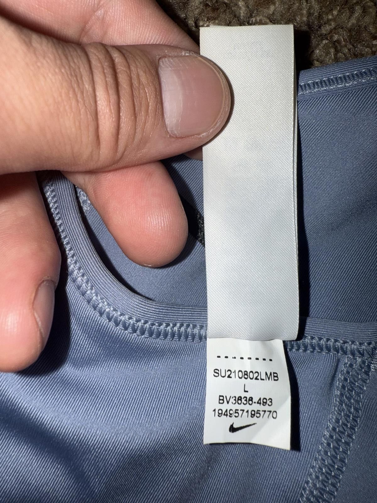 Nike Nike Swoosh Women's Medium-Support 1-Piece Pad Sports Bra Medium Size ONE SIZE - 8 Thumbnail